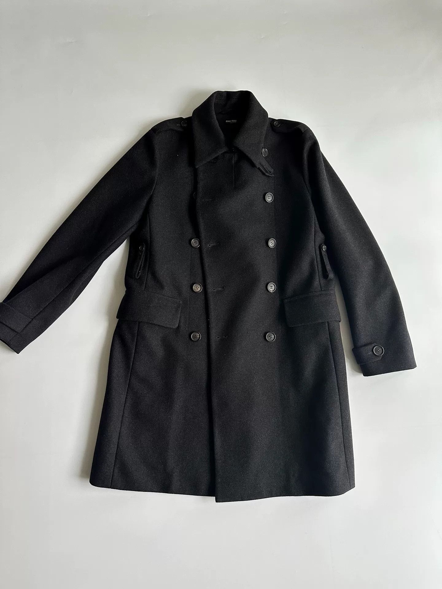 Miu Miu Miu Miu Men's Pilot Officer Coat Size US S / EU 44-46 / 1 - 2 Thumbnail
