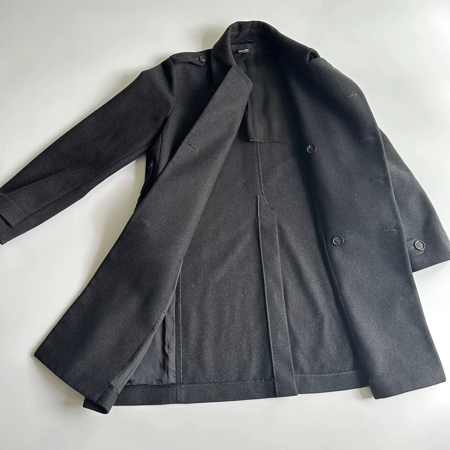 Miu Miu Miu Miu Men's Pilot Officer Coat Size US S / EU 44-46 / 1 - 3 Thumbnail