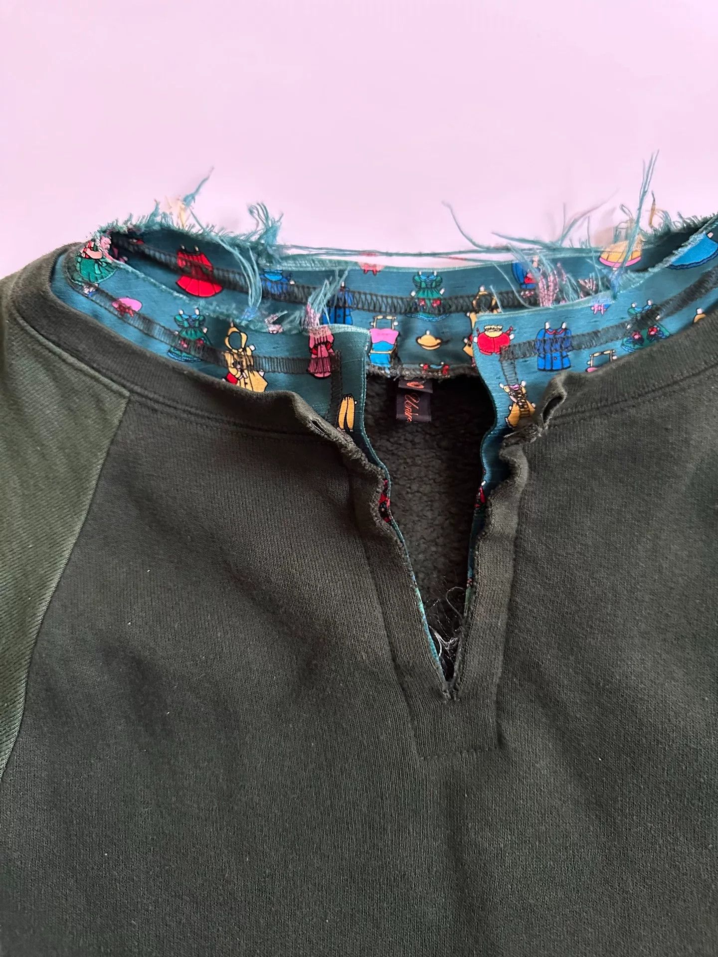 Undercover UNDERCOVER Distressed Sweatshirt with Illustrations Size US M / EU 48-50 / 2 - 5 Thumbnail