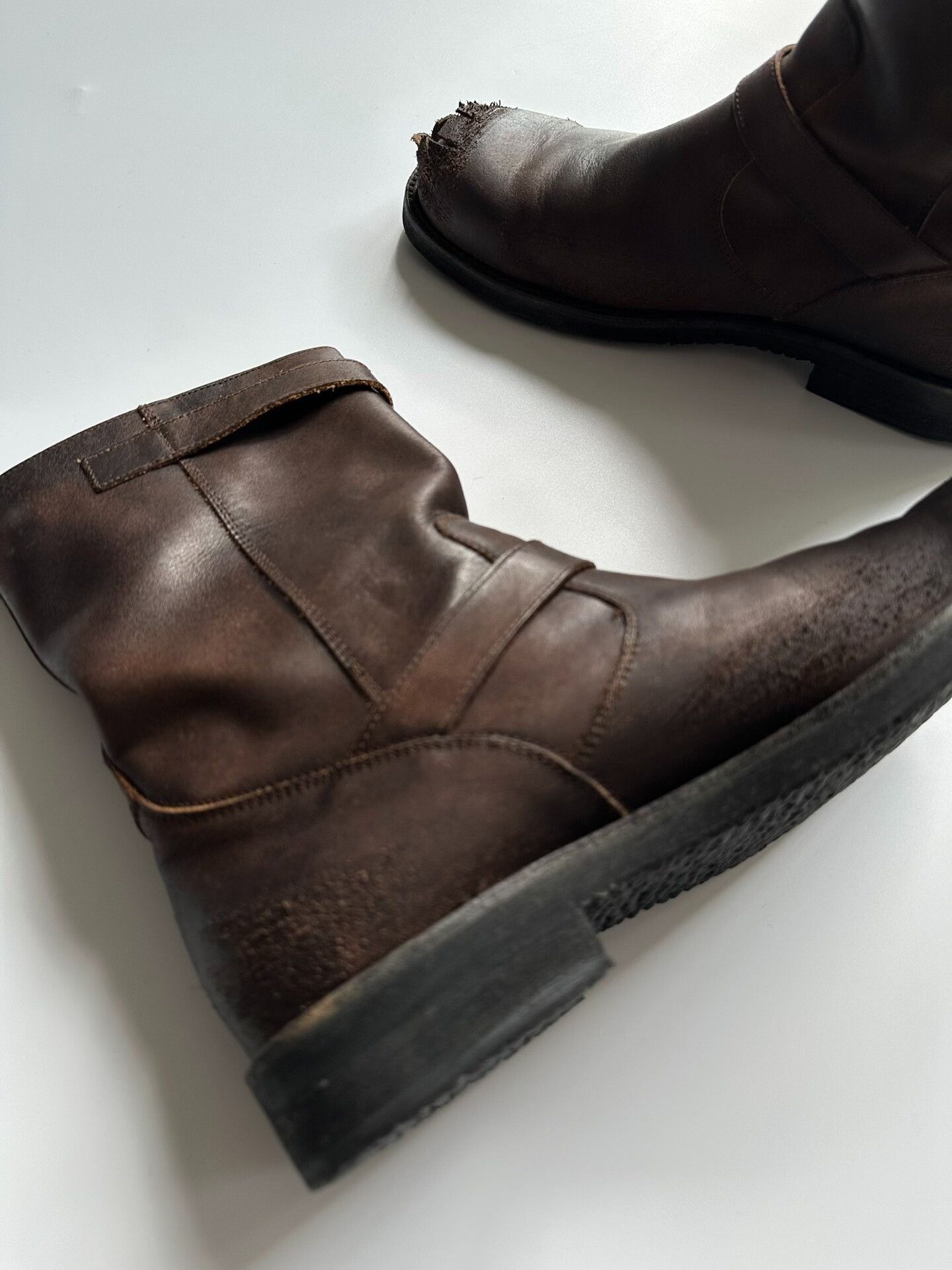 Maison Margiela Maison Martin Margiela Destroyed Boots Size US 9 / EU 42 - 6 Thumbnail
