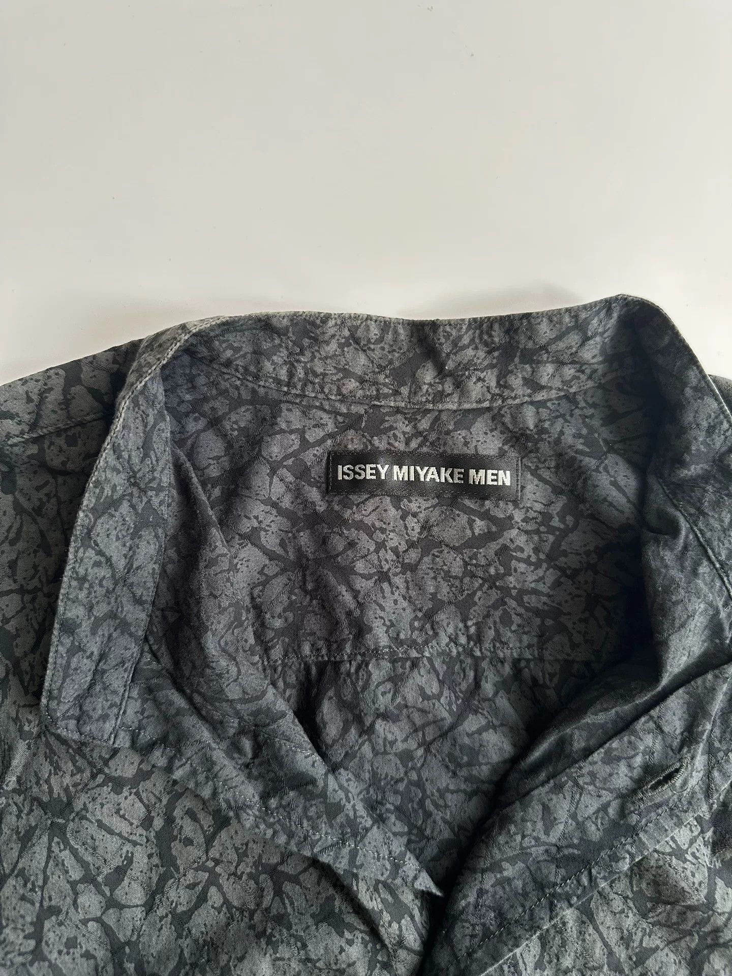 Issey Miyake ISSEY MIYAKE MEN Ink Splatter Shirt Size US M / EU 48-50 / 2 - 4 Thumbnail