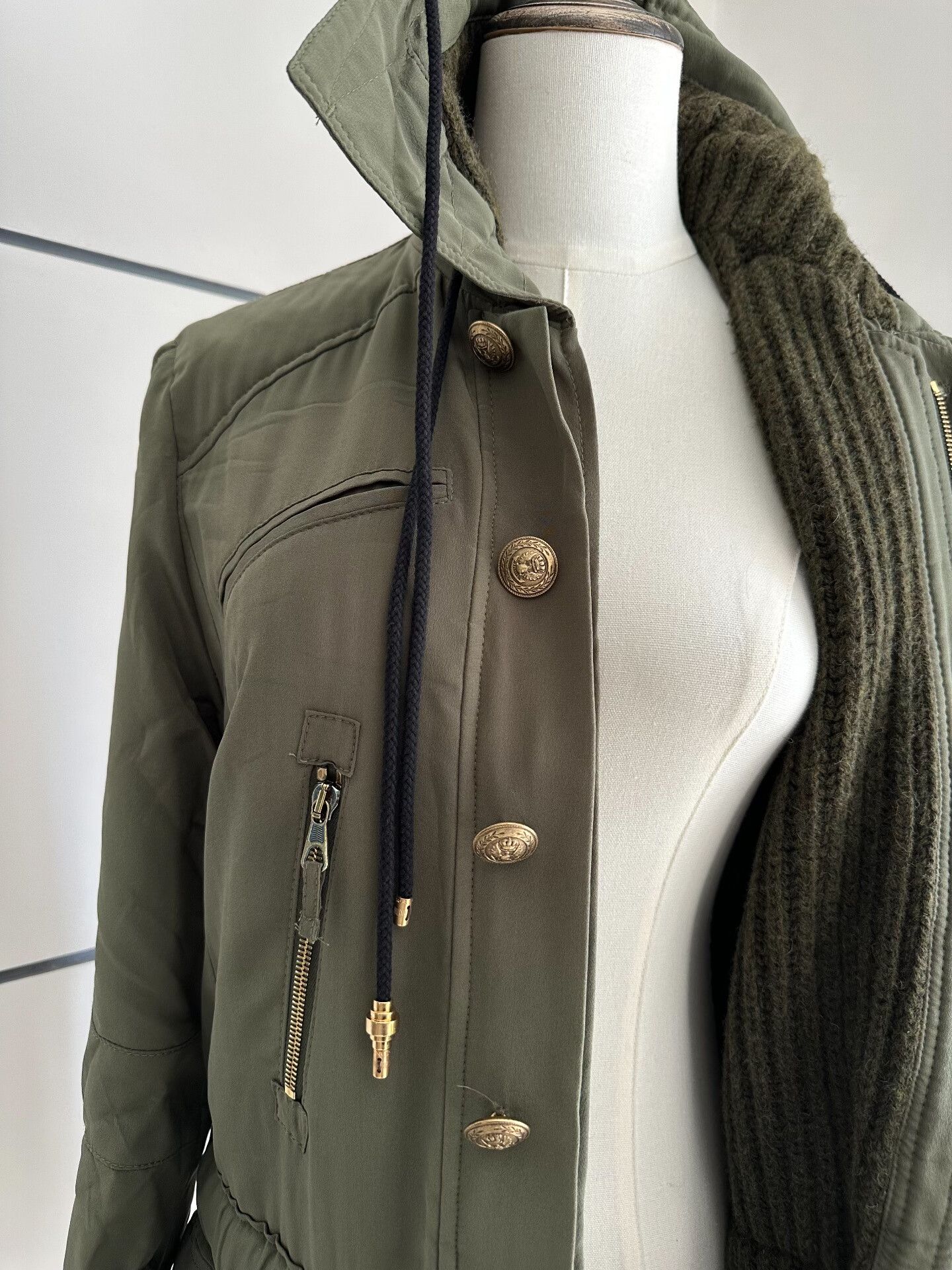 Balenciaga Balenciaga Military Style Coat Size US S / EU 44-46 / 1 - 5 Thumbnail