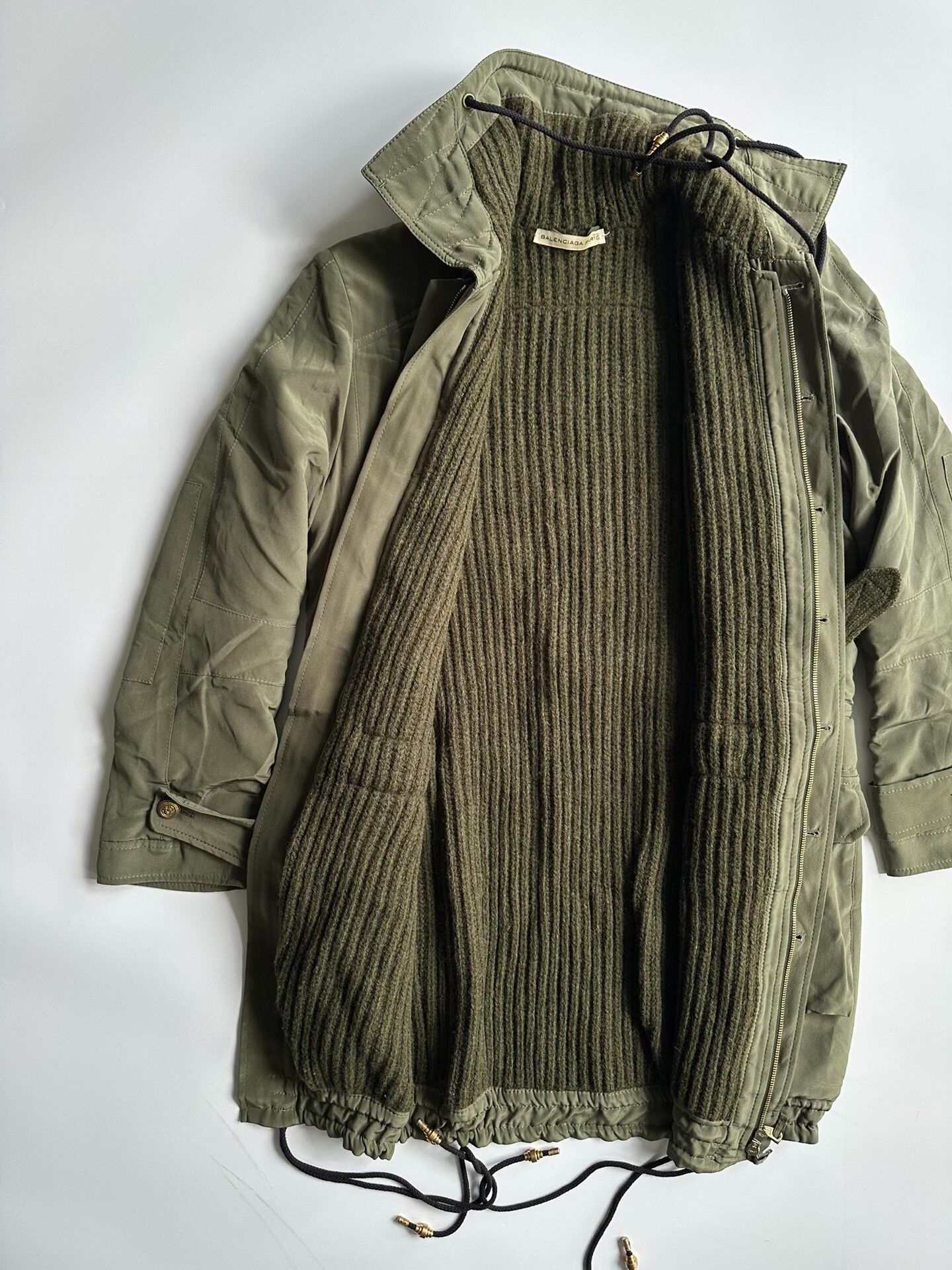 Balenciaga Balenciaga Military Style Coat Size US S / EU 44-46 / 1 - 7 Thumbnail
