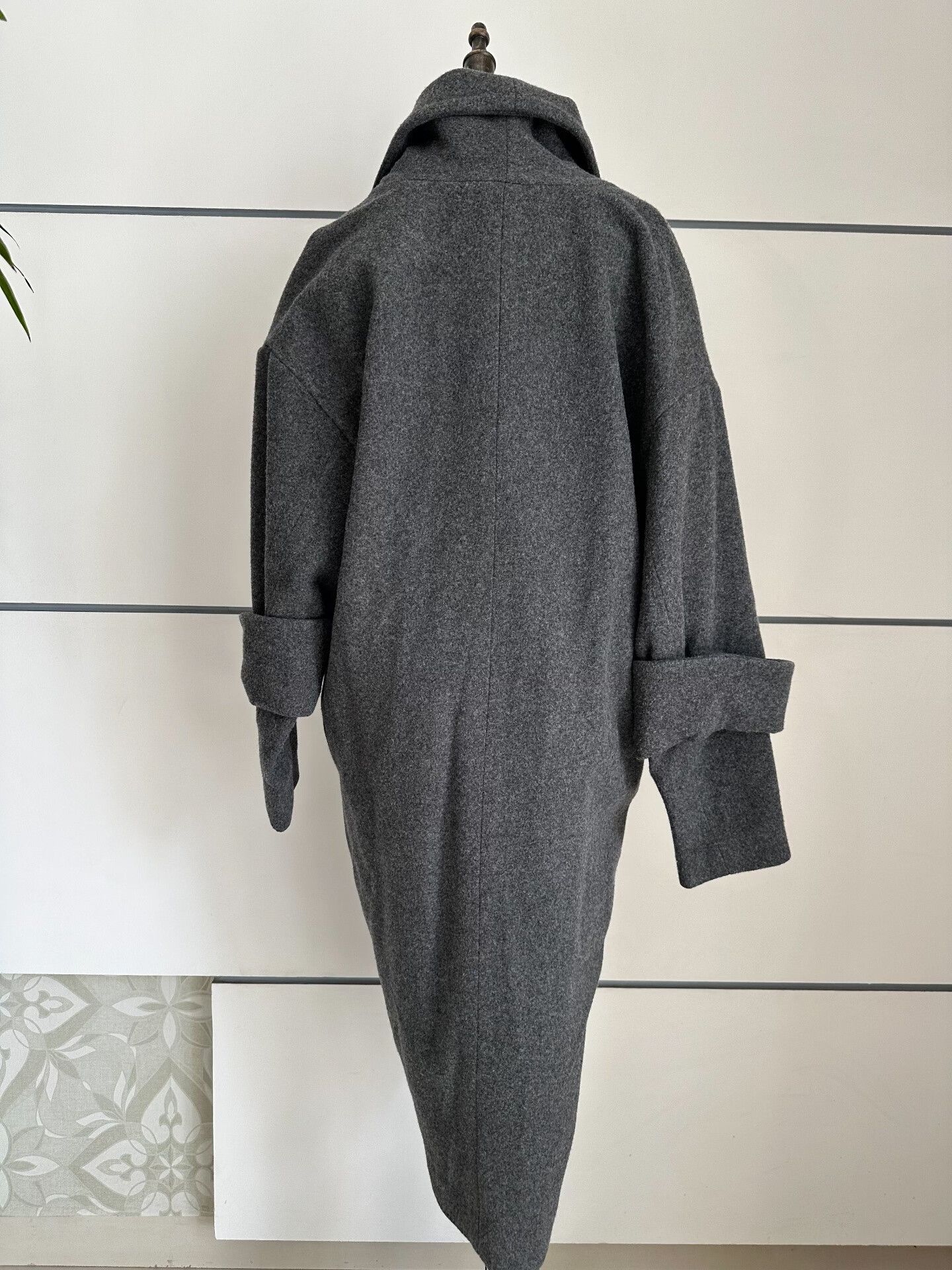 Hussein Chalayan Oversized Wool Coat by Hussein Chalayan Size S / US 4 / IT 40 - 7 Thumbnail