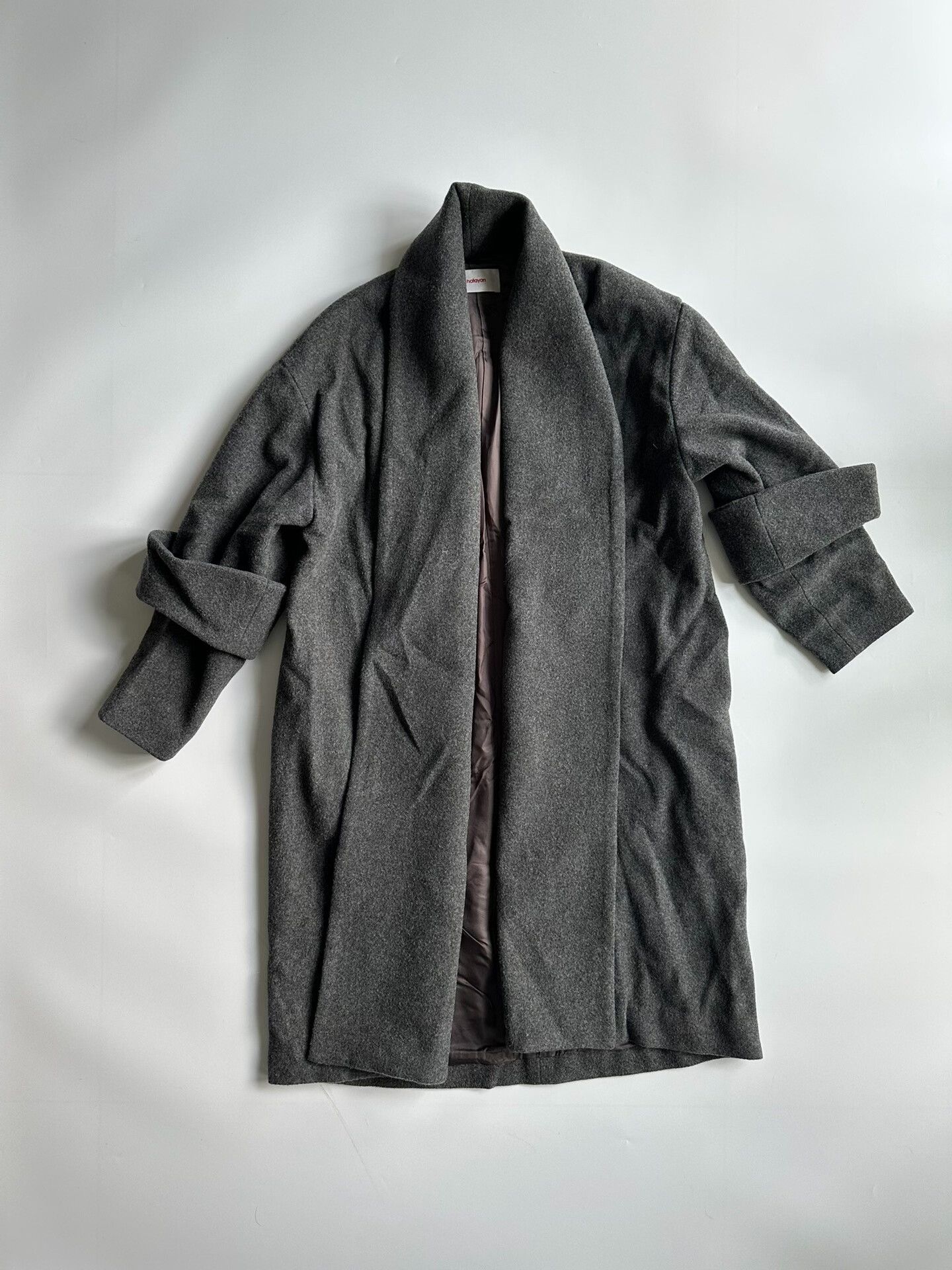 Hussein Chalayan Oversized Wool Coat by Hussein Chalayan Size S / US 4 / IT 40 - 3 Thumbnail