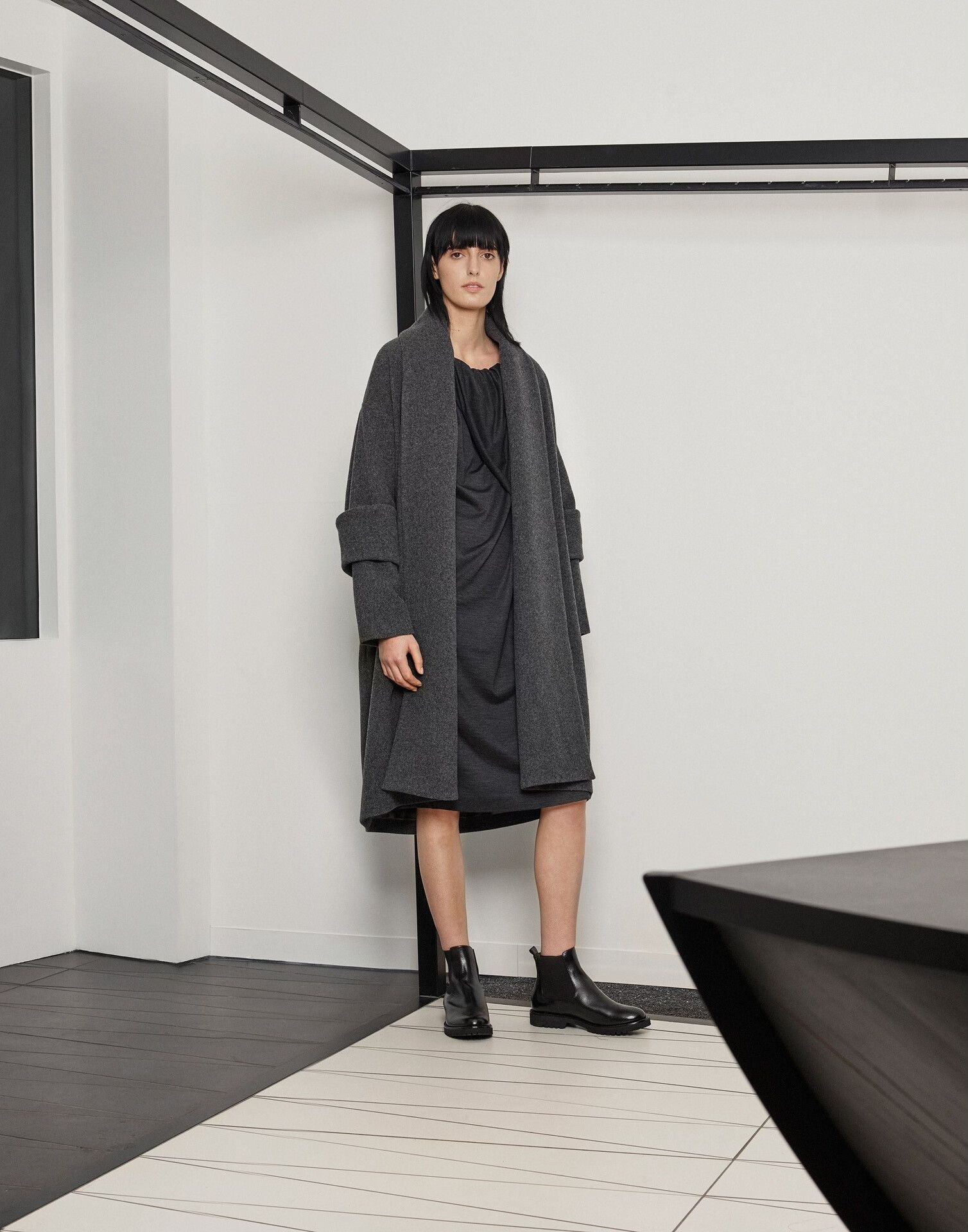 Hussein Chalayan Oversized Wool Coat by Hussein Chalayan Size S / US 4 / IT 40 - 9 Thumbnail