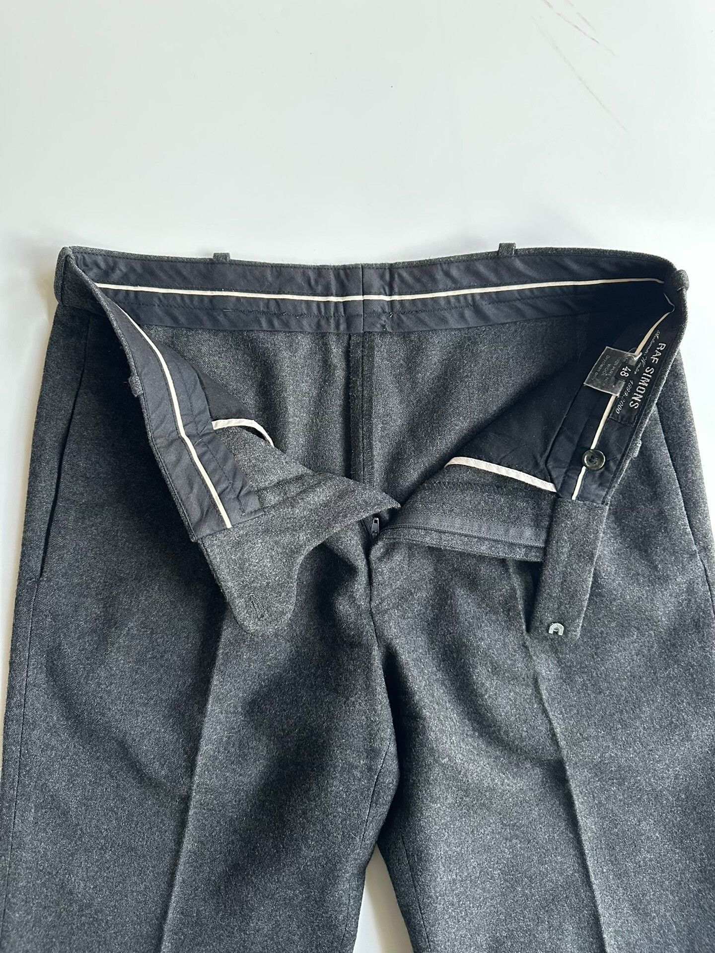 Raf Simons RAF SIMONS 99AW Wool Trousers Size US 32 / EU 48 - 4 Thumbnail