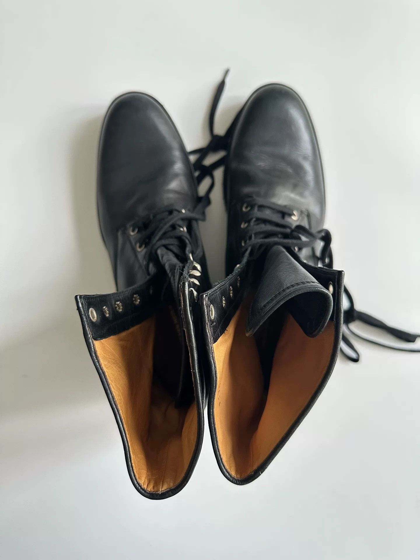 Dries Van Noten Dries Van Noten Black Military Boots Size US 9 / EU 42 - 3 Thumbnail