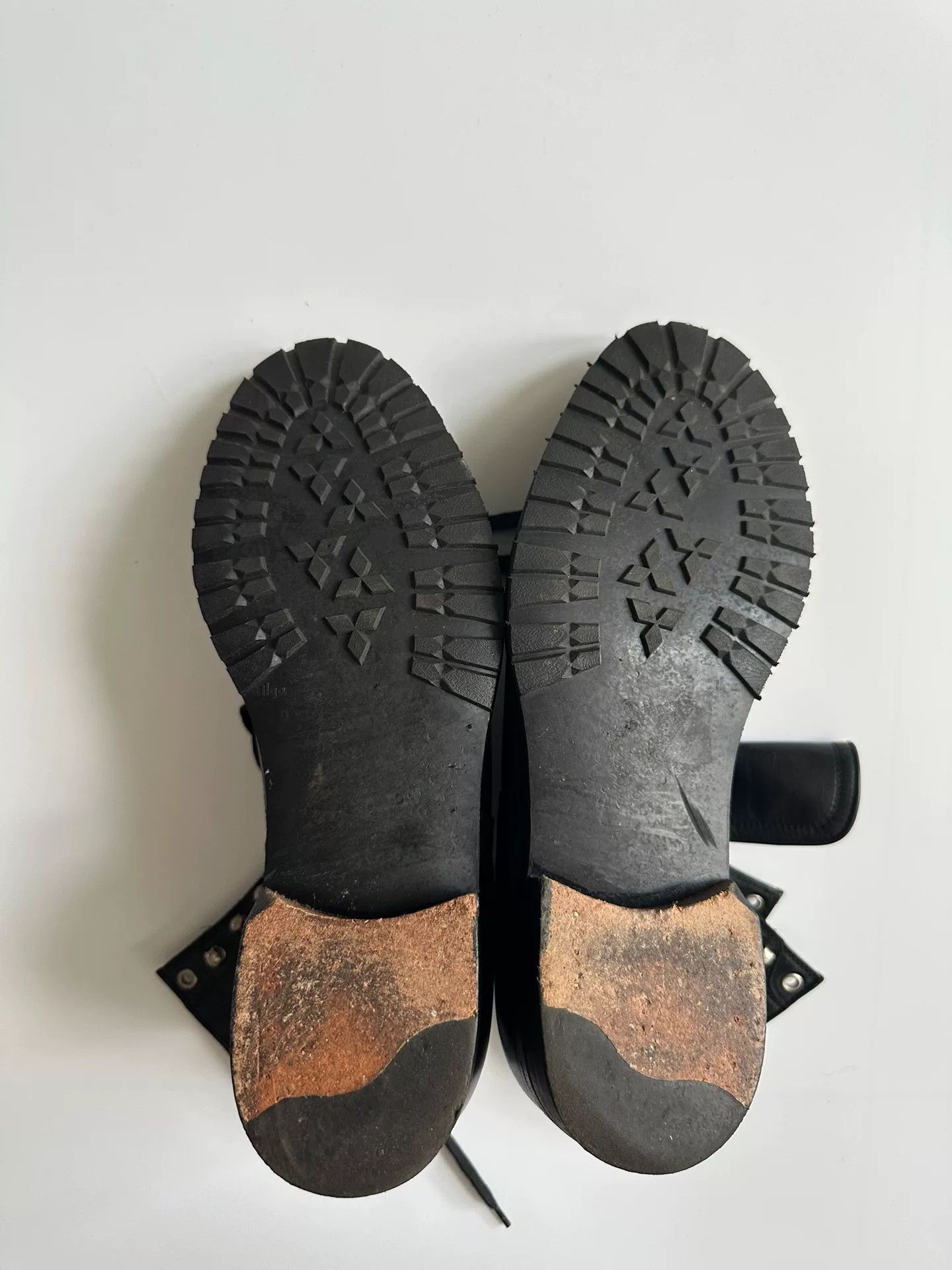 Dries Van Noten Dries Van Noten Black Military Boots Size US 9 / EU 42 - 4 Thumbnail