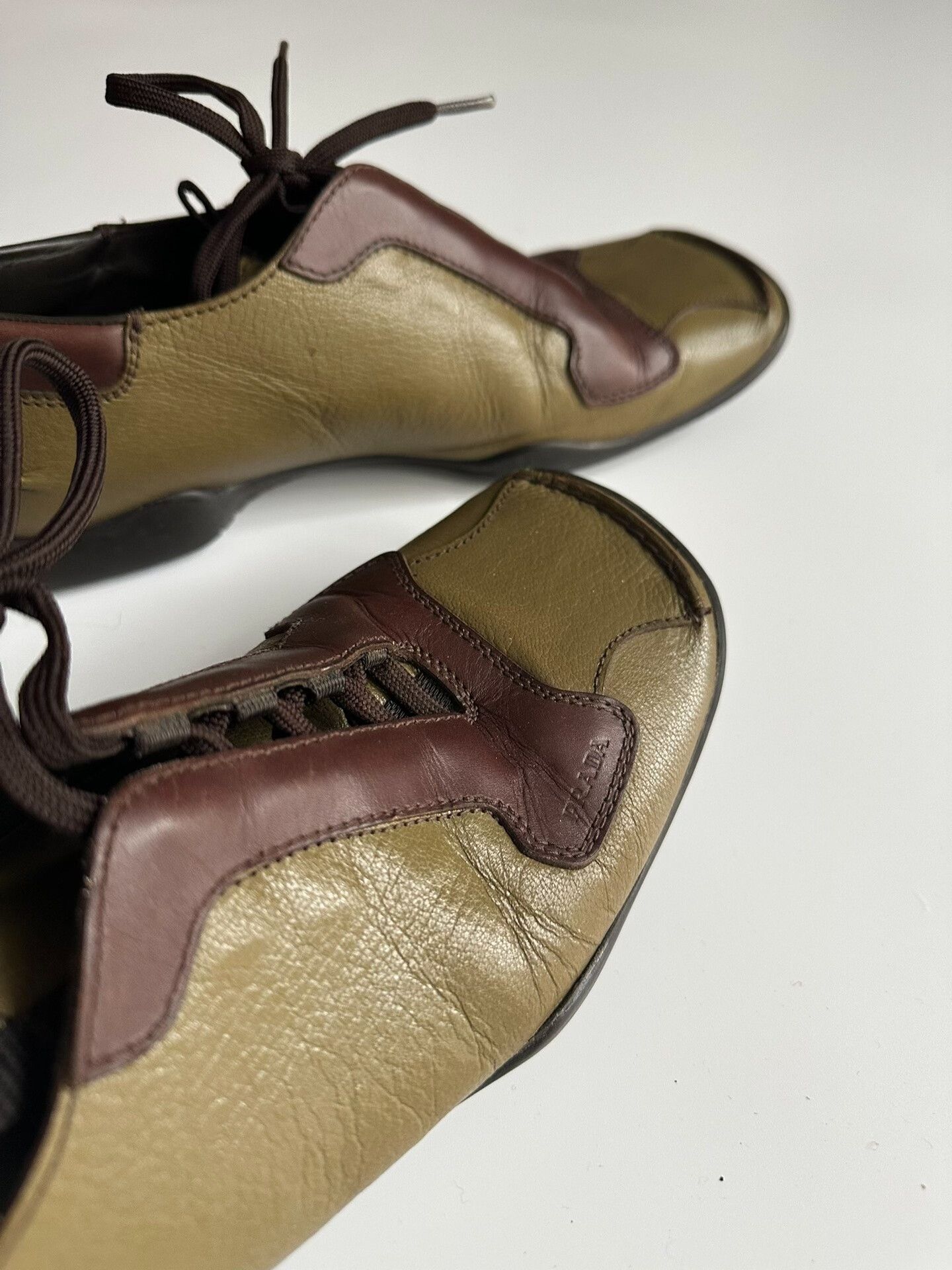 Prada PRADA Leather Sport Sneakers Size 8 Size US 9.5 / EU 42-43 - 5 Thumbnail