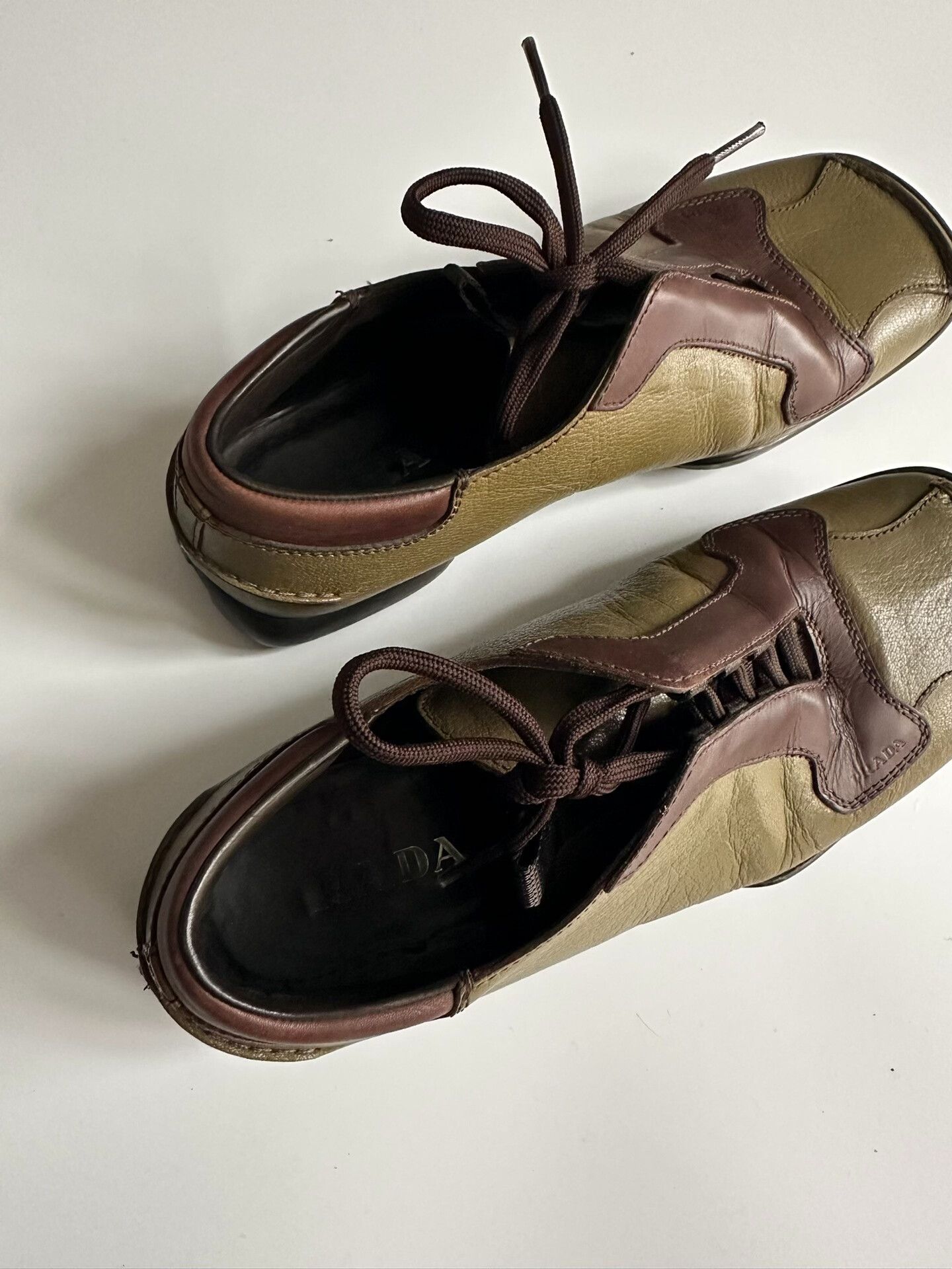Prada PRADA Leather Sport Sneakers Size 8 Size US 9.5 / EU 42-43 - 4 Thumbnail
