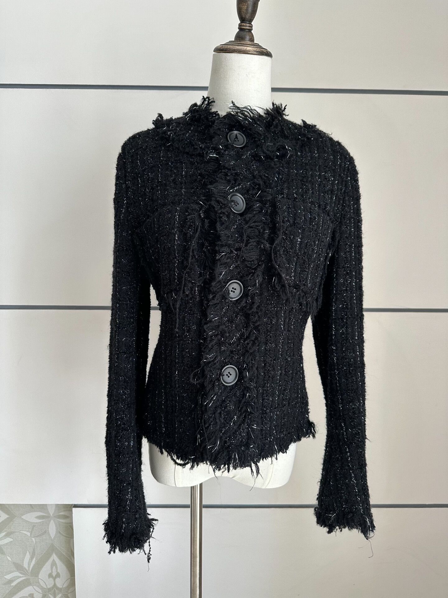 Junya Watanabe Junya Watanabe CDG Distressed Edge Jacket Size S / US 4 / IT 40 - 2 Thumbnail