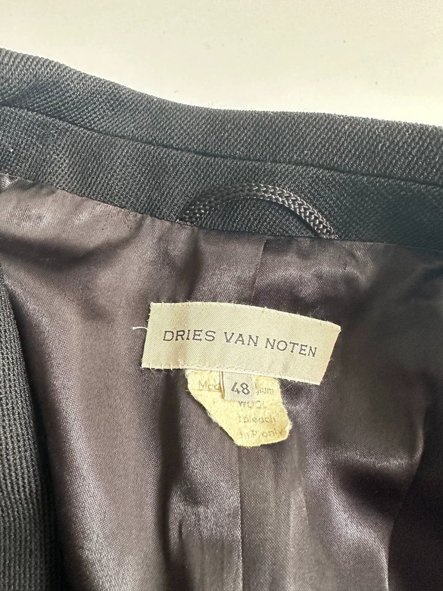 Dries Van Noten Dries Van Noten Classic Wool Coat Size US M / EU 48-50 / 2 - 5 Thumbnail
