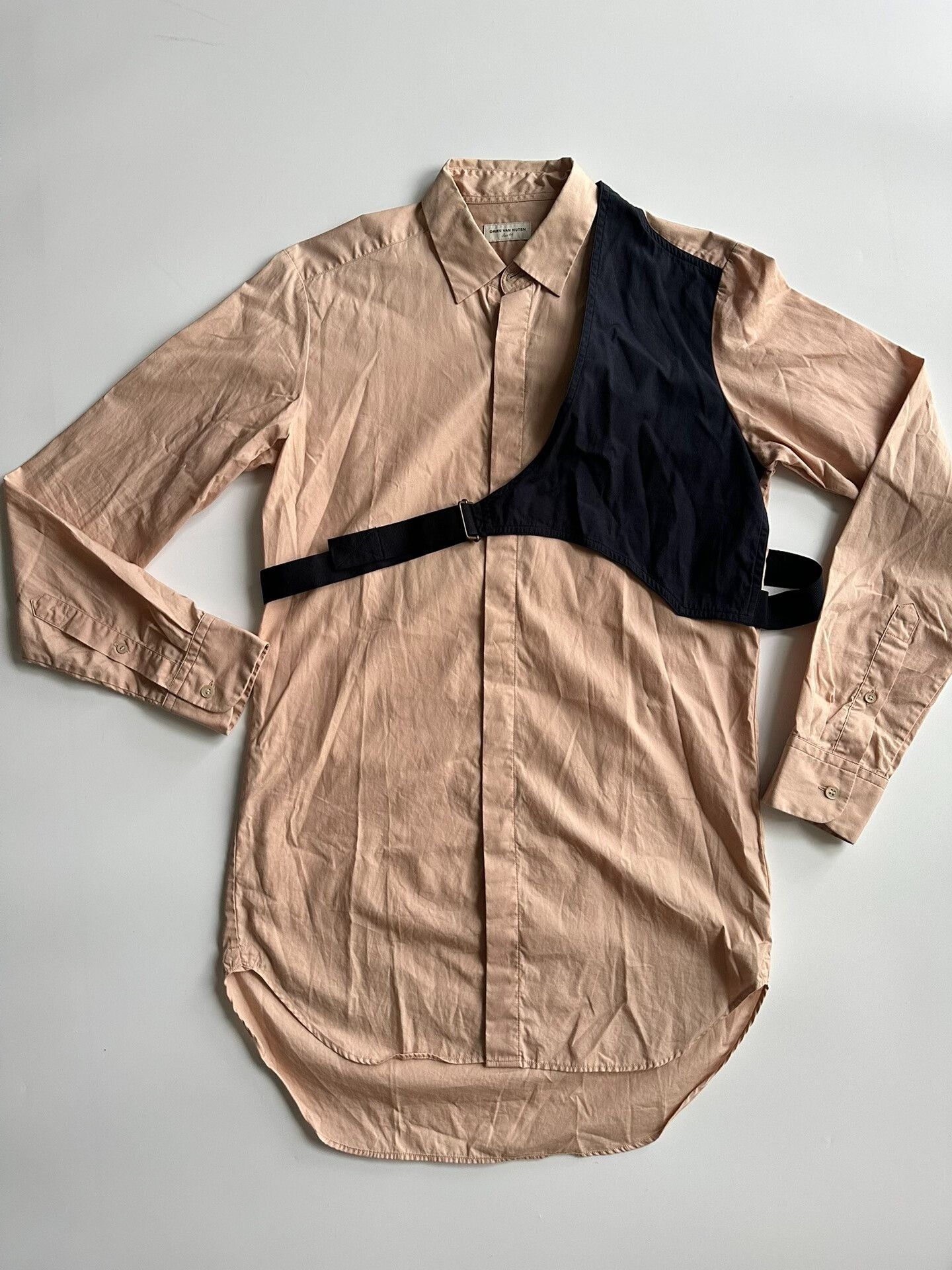 Dries Van Noten Dries Van Noten Tie Detail Shirt Size M / US 6-8 / IT 42-44 - 3 Thumbnail
