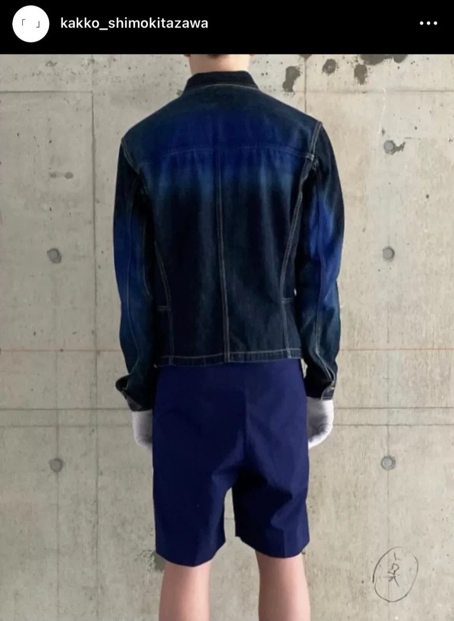 Issey Miyake ISSEY MIYAKE Denim Jacket with Unique Dyeing Size US L / EU 52-54 / 3 - 9 Thumbnail