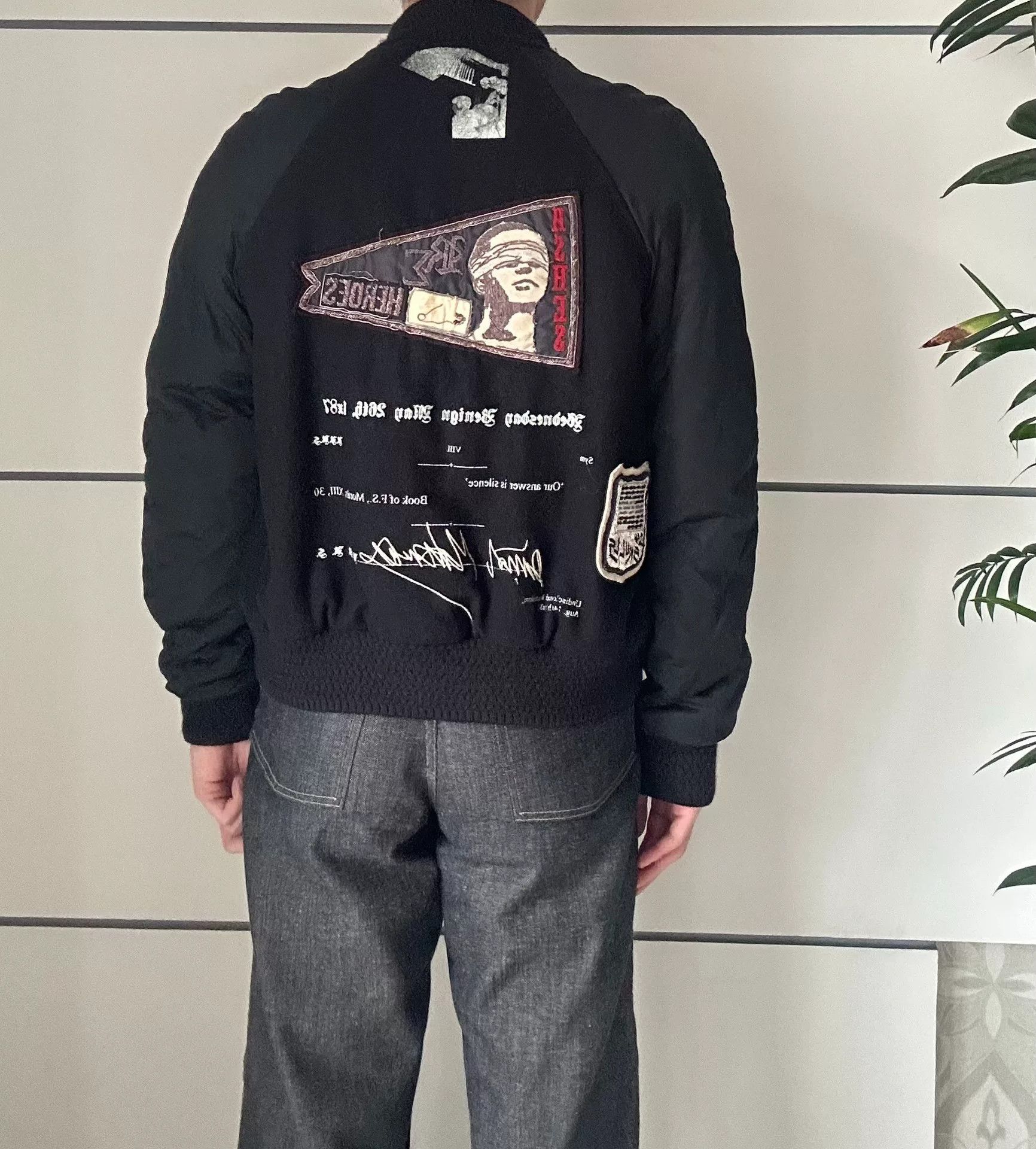 Raf by Raf Simons RAF Simons Embroidered Jacket Size 46 Size US S / EU 44-46 / 1 - 8 Thumbnail