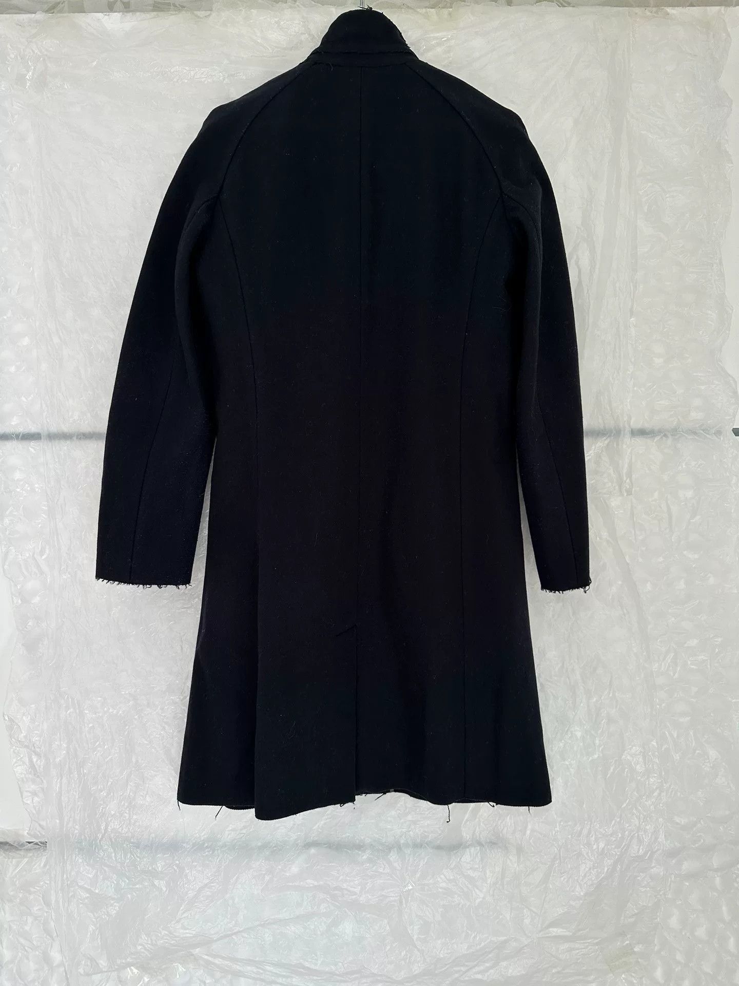 Jil Sander Jil Sander Women's Wool Distressed Coat Size XXS / US 00 / IT 34 - 3 Thumbnail