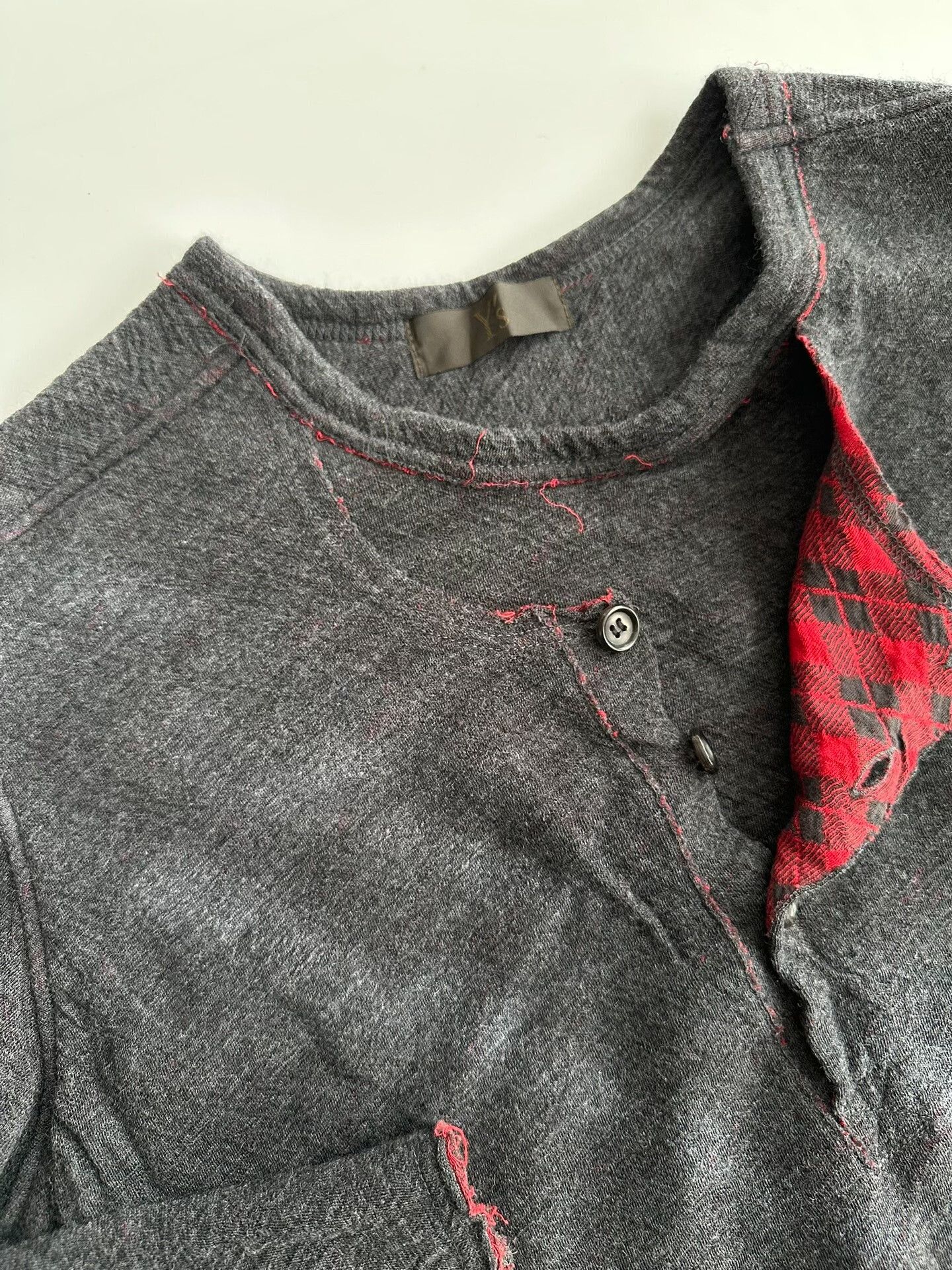 Y's Y's Yohji Yamamoto Layered Sweater Size US L / EU 52-54 / 3 - 4 Thumbnail