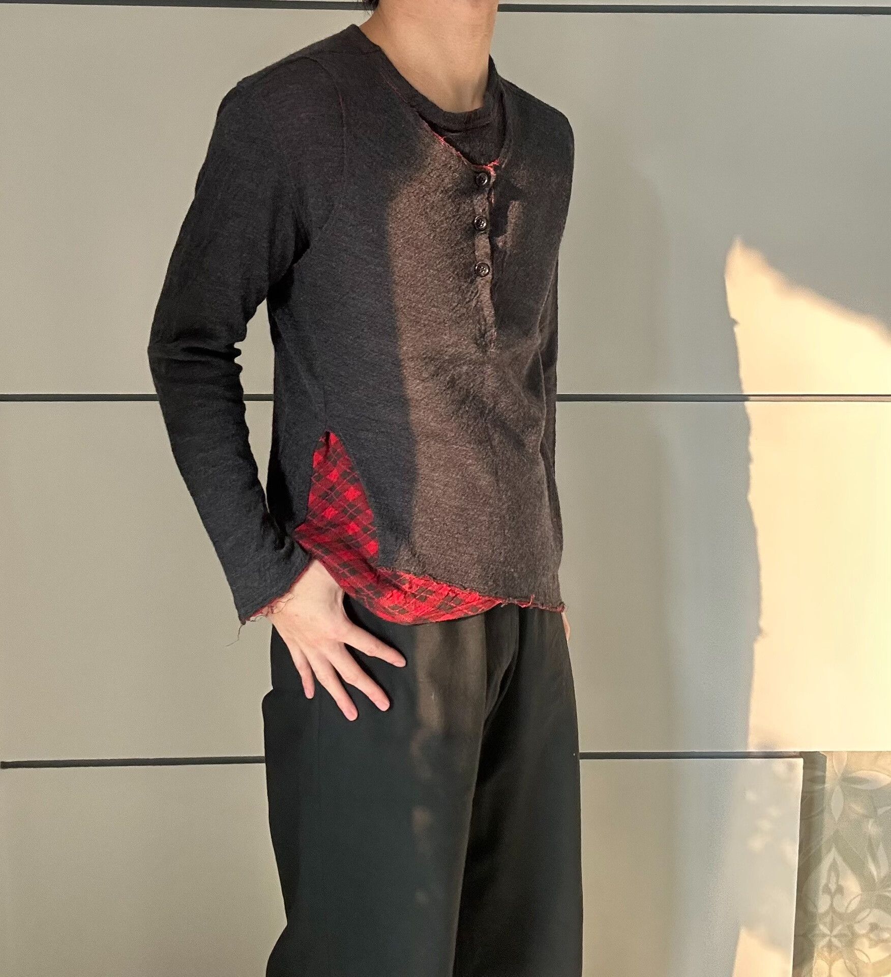 Y's Y's Yohji Yamamoto Layered Sweater Size US L / EU 52-54 / 3 - 8 Thumbnail