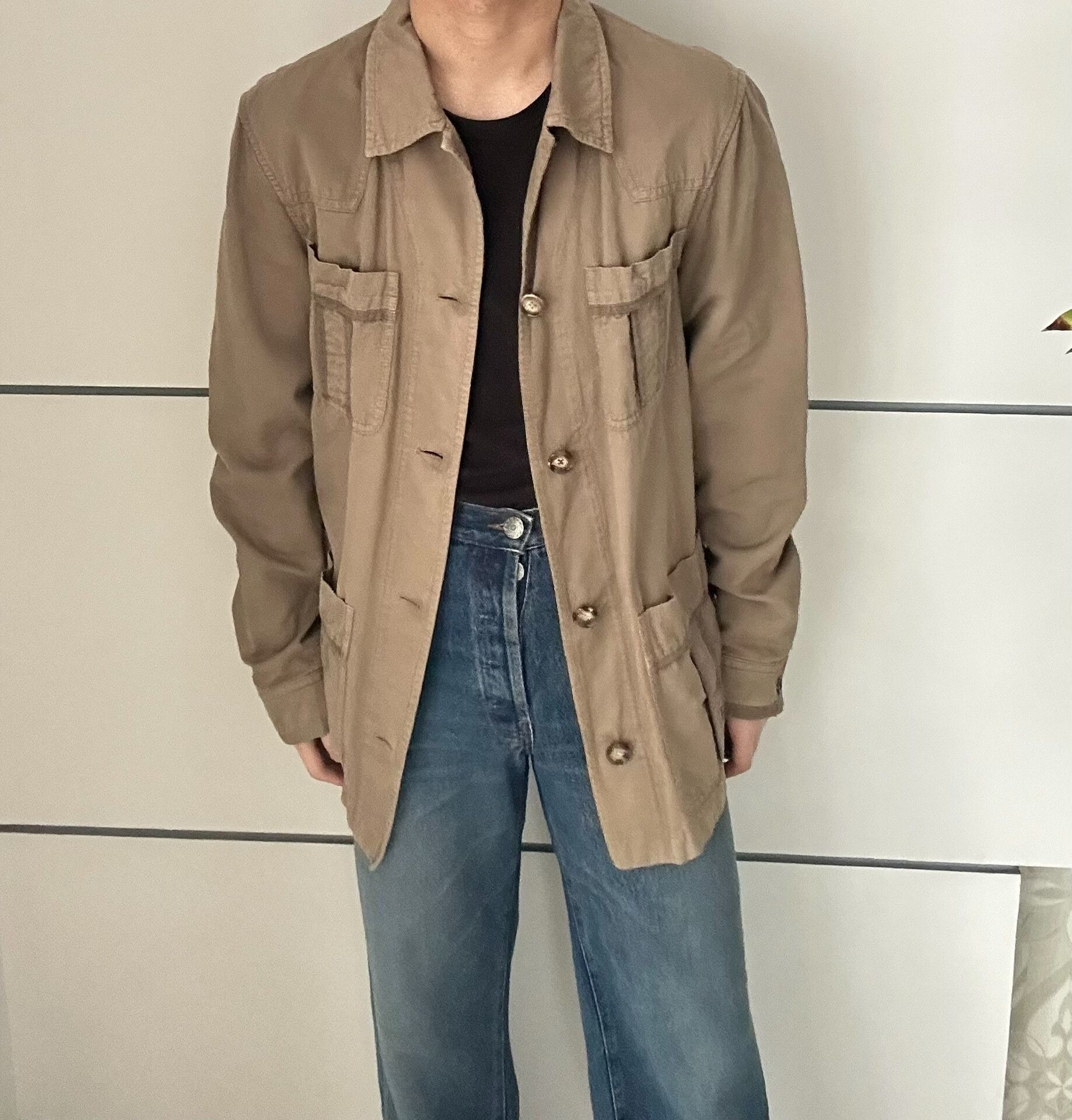 Prada PRADA 00s Four Pocket Hunting Jacket Size US XL / EU 56 / 4 - 4 Thumbnail