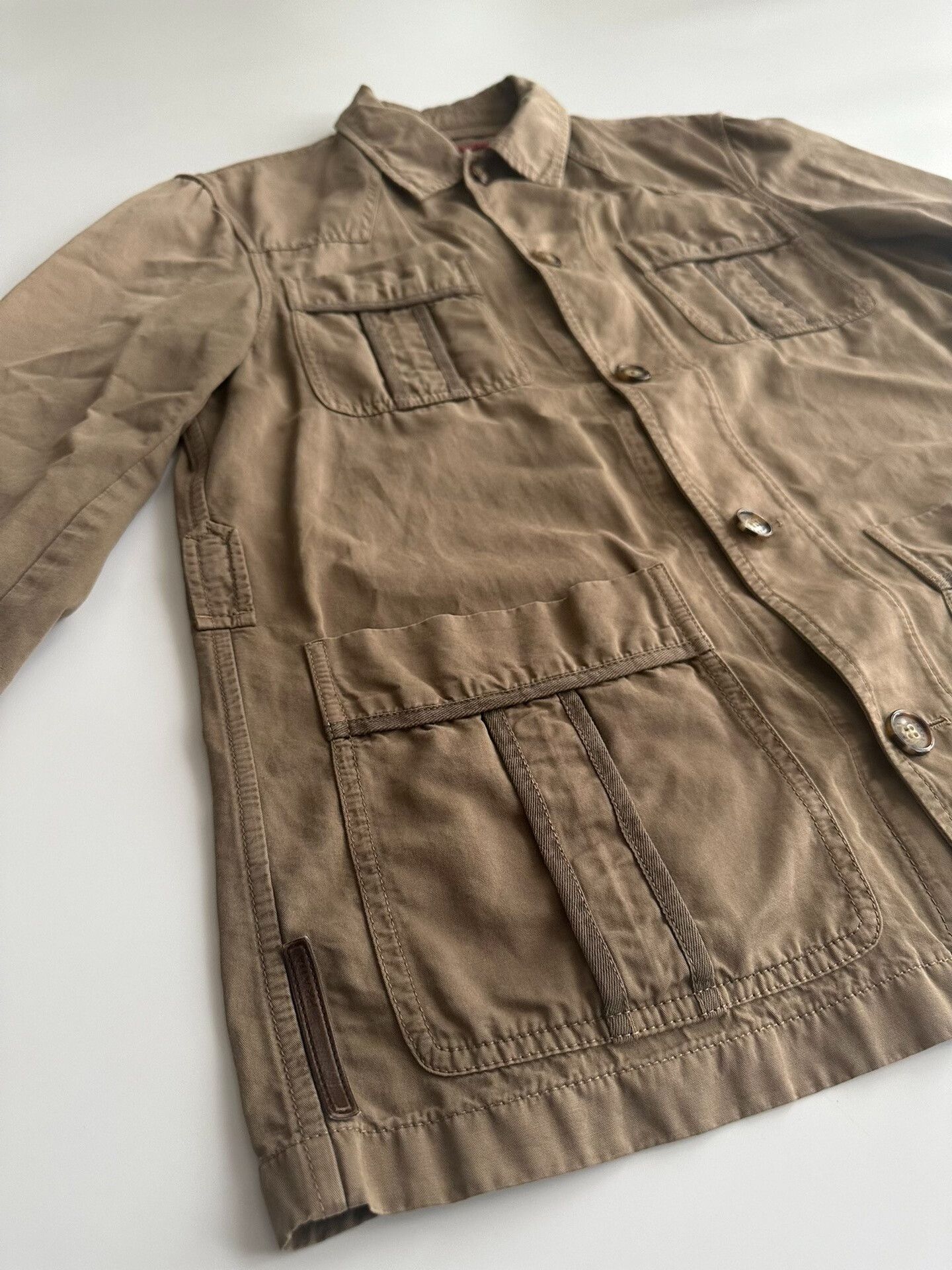 Prada PRADA 00s Four Pocket Hunting Jacket Size US XL / EU 56 / 4 - 2 Thumbnail