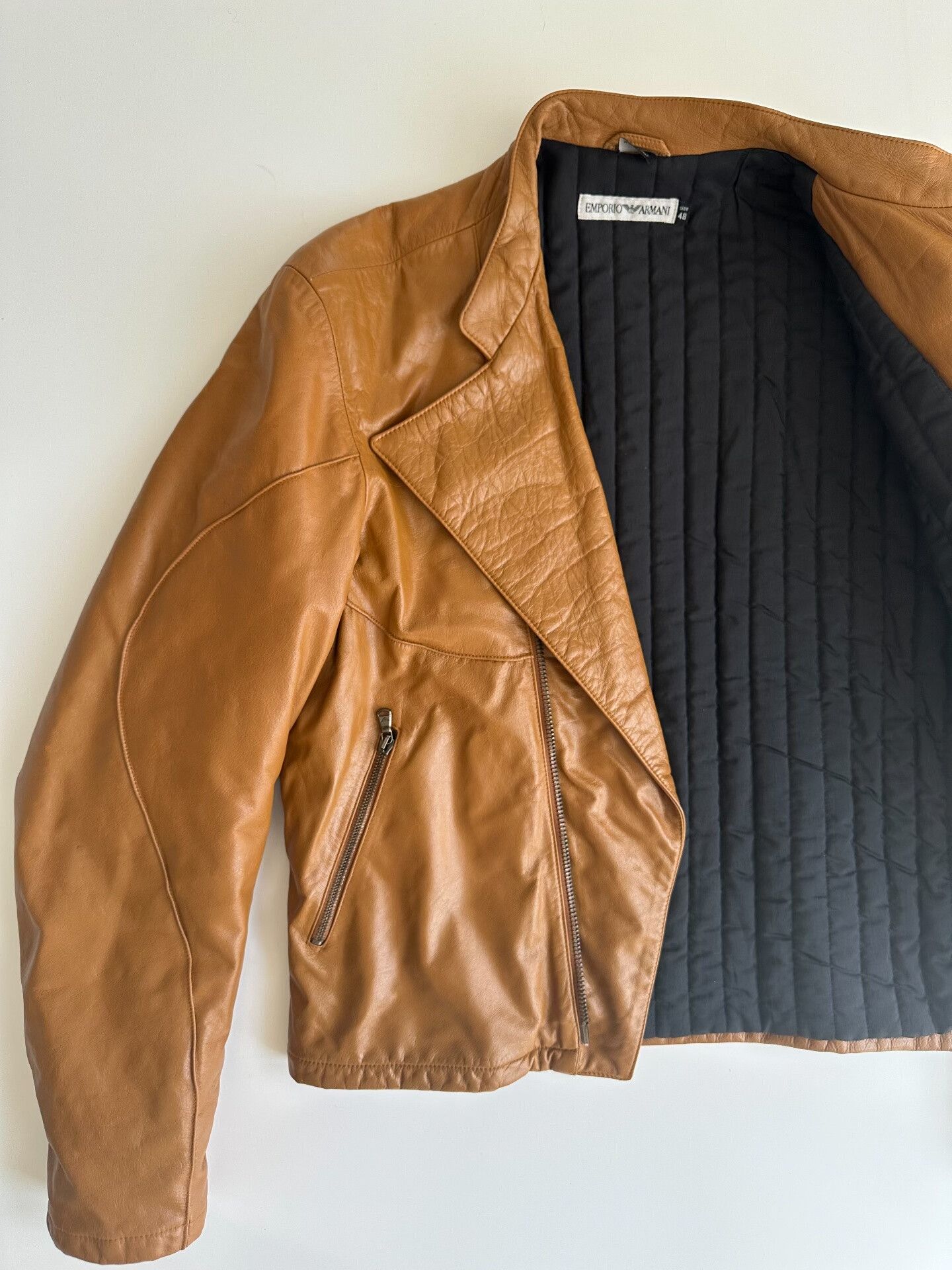 Emporio Armani Emporio Armani 90s Motorcycle Jacket Size US M / EU 48-50 / 2 - 4 Thumbnail