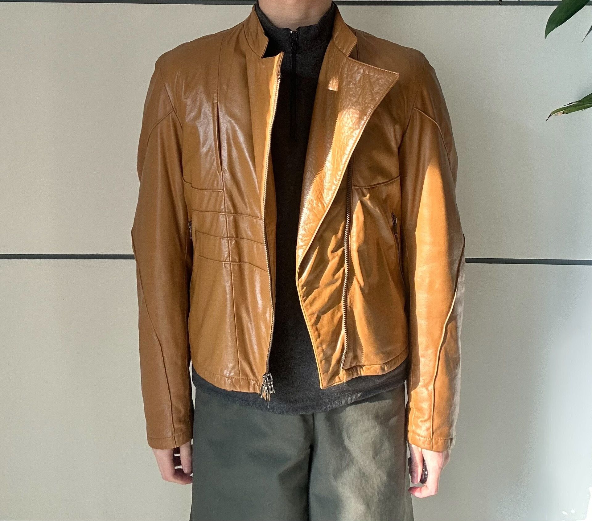 Emporio Armani Emporio Armani 90s Motorcycle Jacket Size US M / EU 48-50 / 2 - 2 Thumbnail