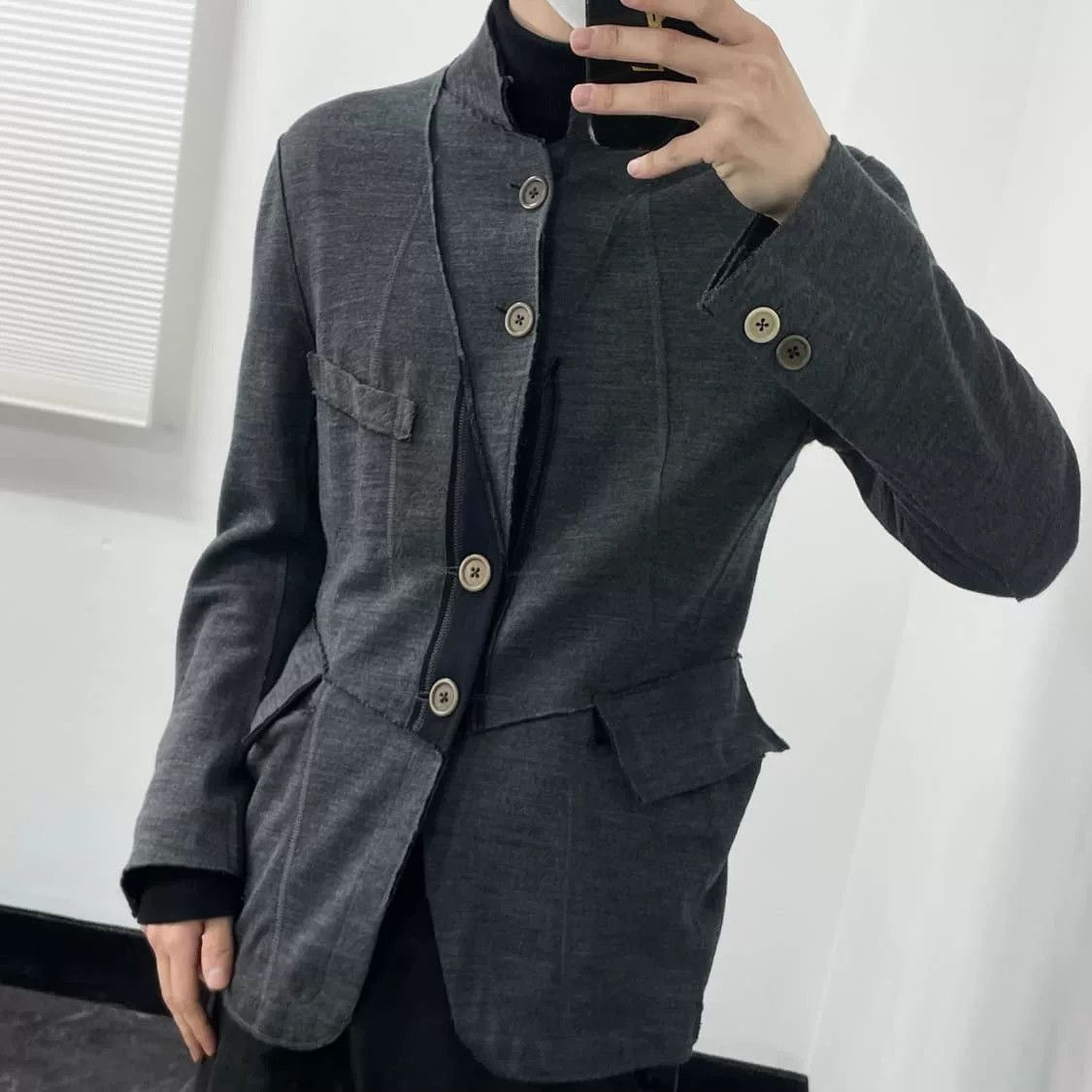 Takahiromiyashita The Soloist. Takahiromiyashita TheSoloist Knitted Jacket Size US M / EU 48-50 / 2 - 6 Thumbnail