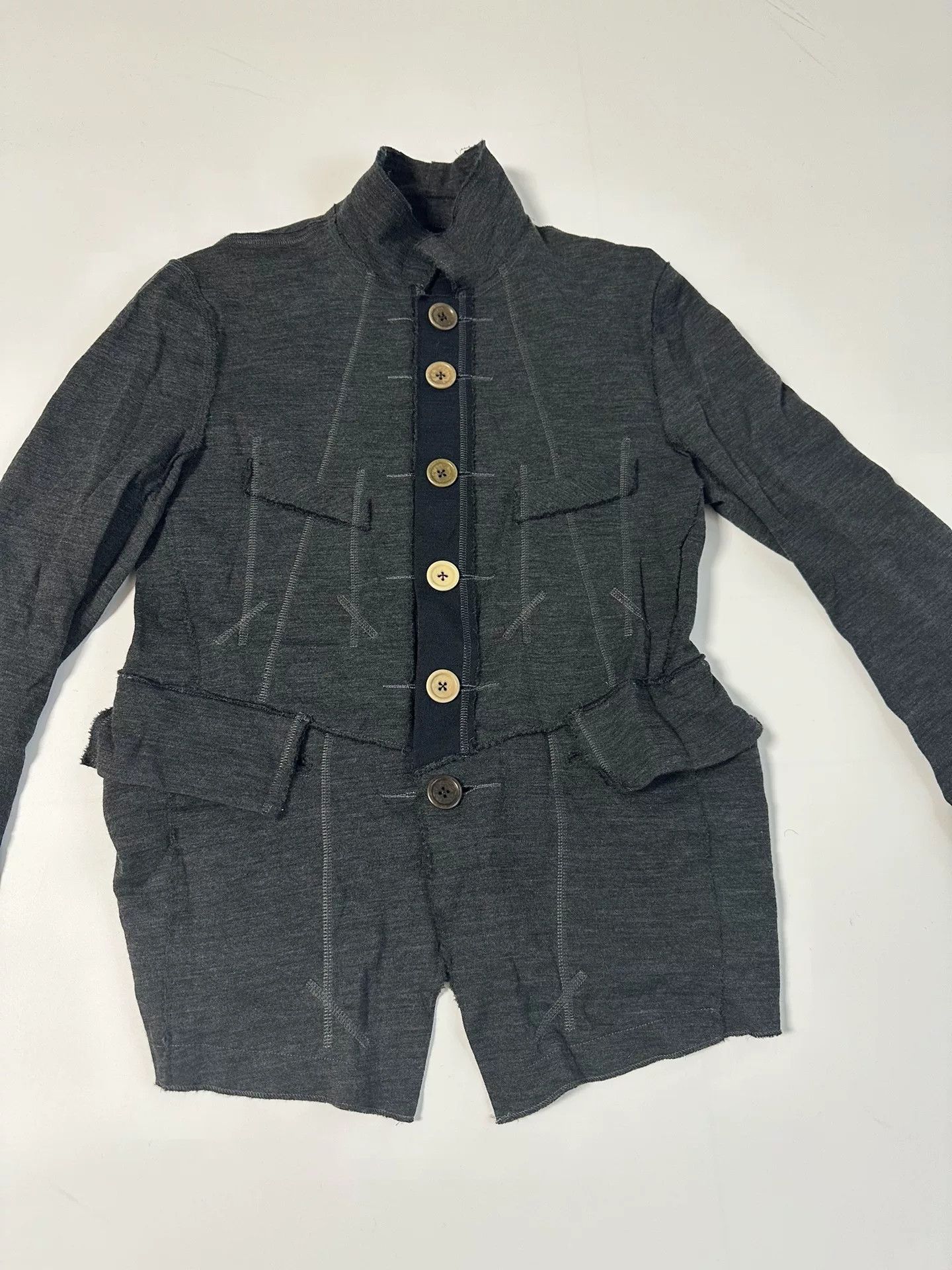 Takahiromiyashita The Soloist. Takahiromiyashita TheSoloist Knitted Jacket Size US M / EU 48-50 / 2 - 2 Thumbnail