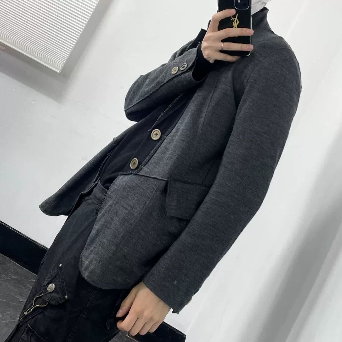 Takahiromiyashita The Soloist. Takahiromiyashita TheSoloist Knitted Jacket Size US M / EU 48-50 / 2 - 8 Thumbnail