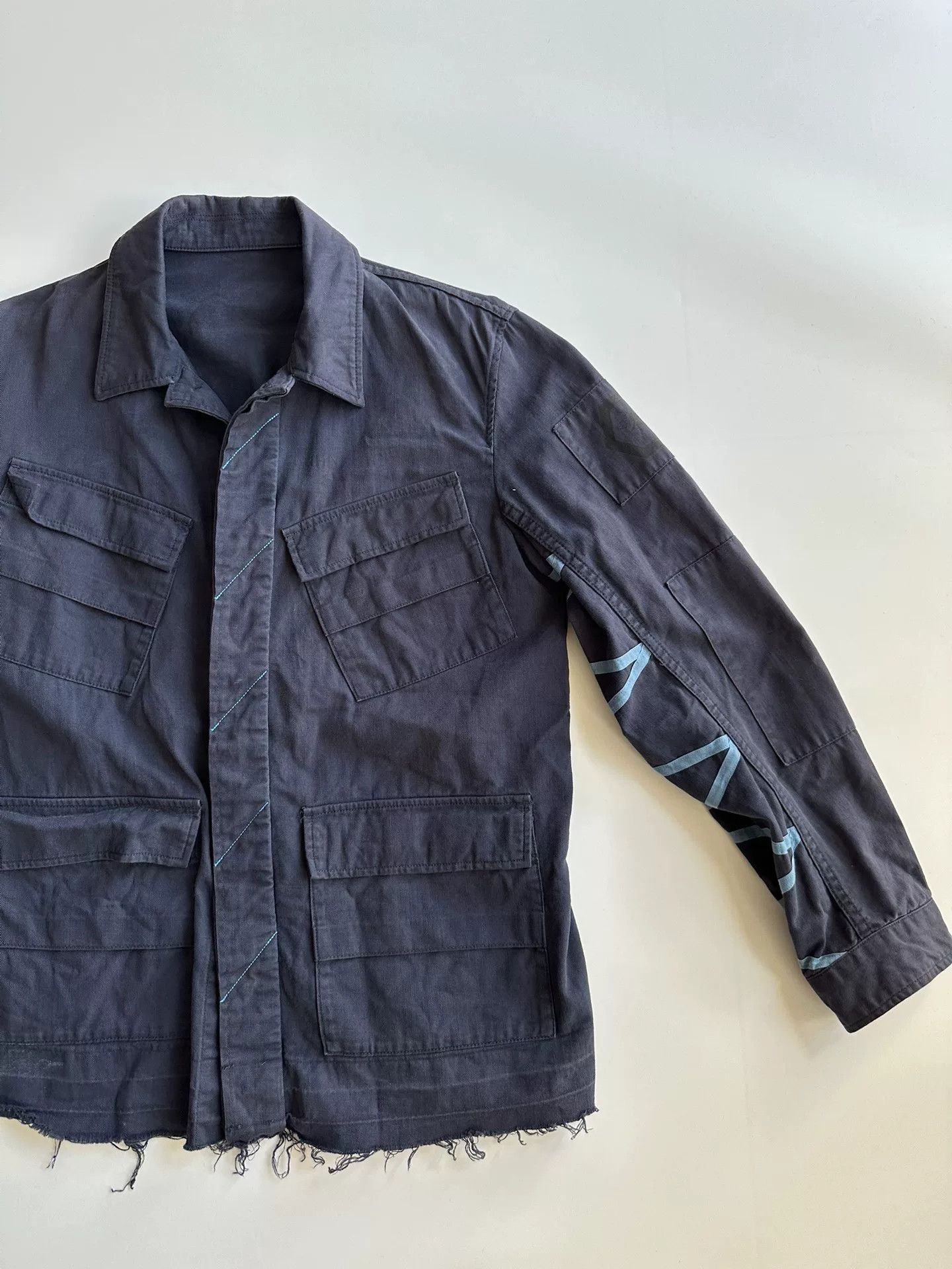 Undercover UNDERCOVER Military Style Distressed Jacket Size US L / EU 52-54 / 3 - 2 Thumbnail