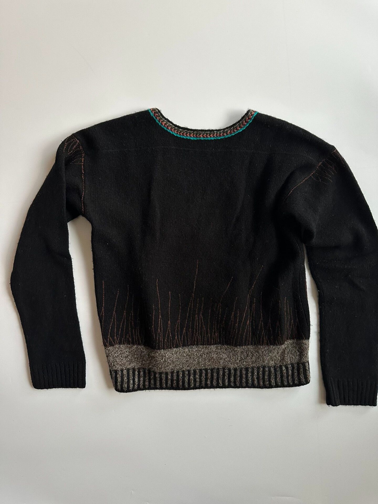 Dries Van Noten Dries Van Noten V-Neck Sweater for All Size L / US 10 / IT 46 - 3 Thumbnail