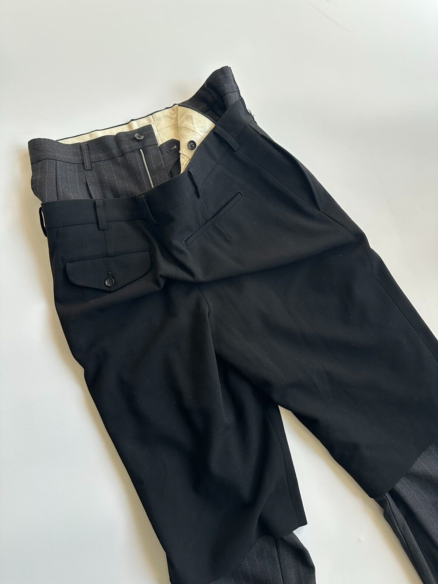 Comme des Garcons Comme des Garçons Layered Trousers Size US 28 / EU 44 - 6 Thumbnail