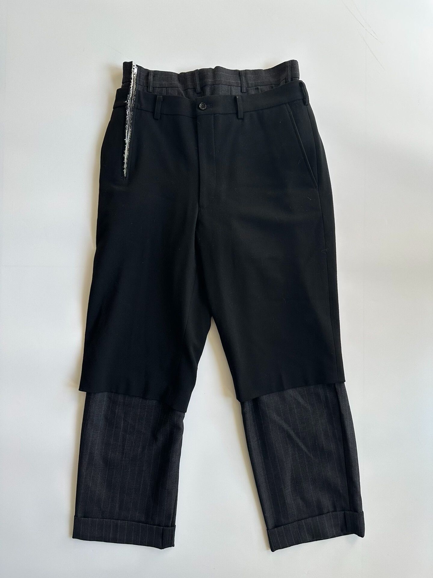Comme des Garcons Comme des Garçons Layered Trousers Size US 28 / EU 44 - 2 Thumbnail