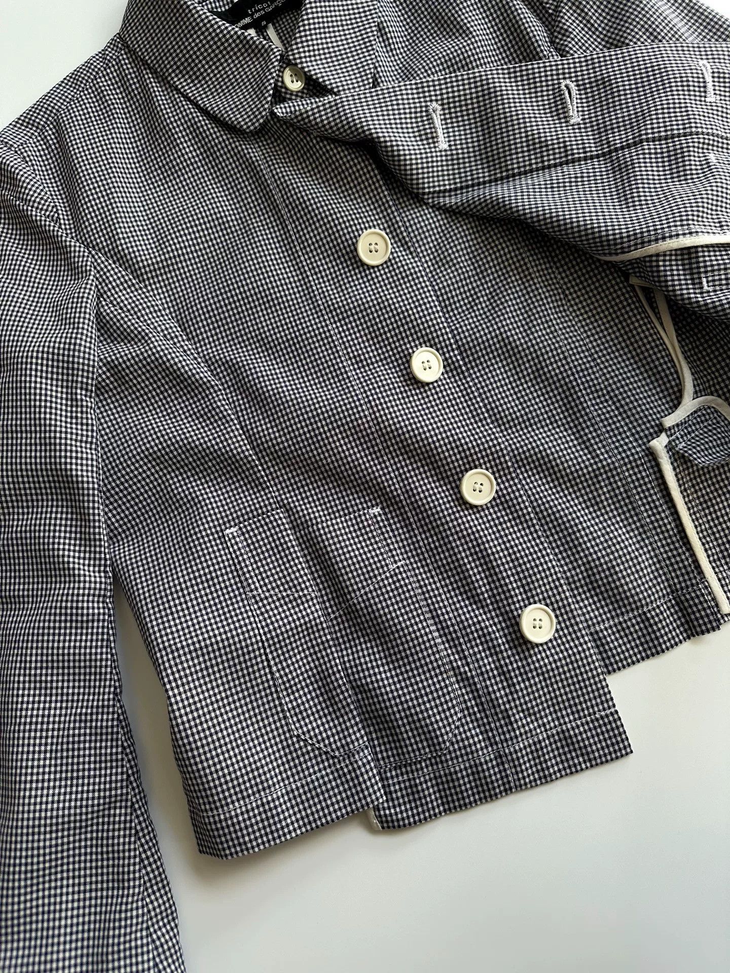 Comme des Garcons COMME DES GARCONS Houndstooth Shirt Jacket Size US S / EU 44-46 / 1 - 5 Thumbnail