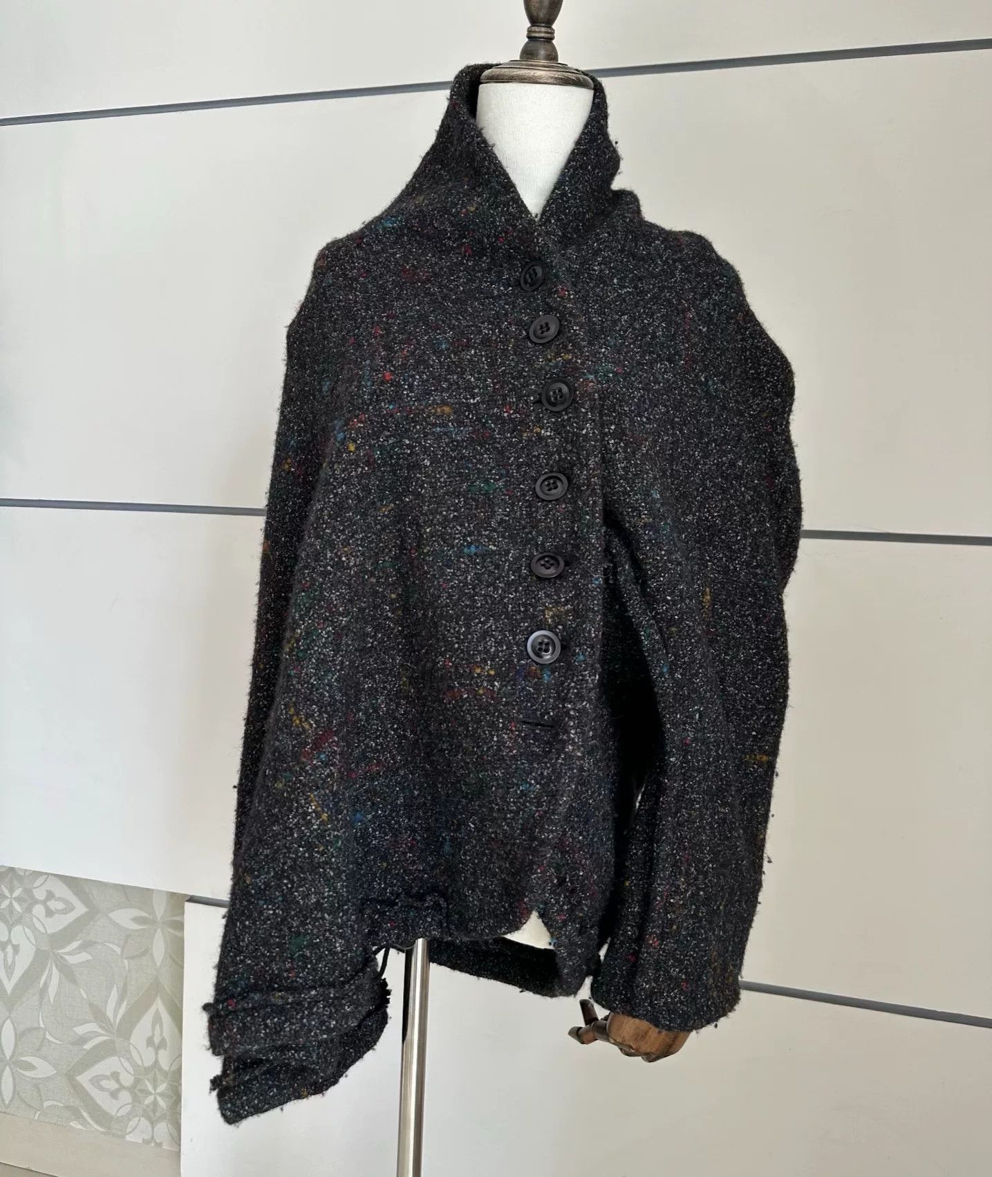 Y's Y's Yohji Yamamoto Wool Cardigan Size M / US 6-8 / IT 42-44 - 2 Thumbnail