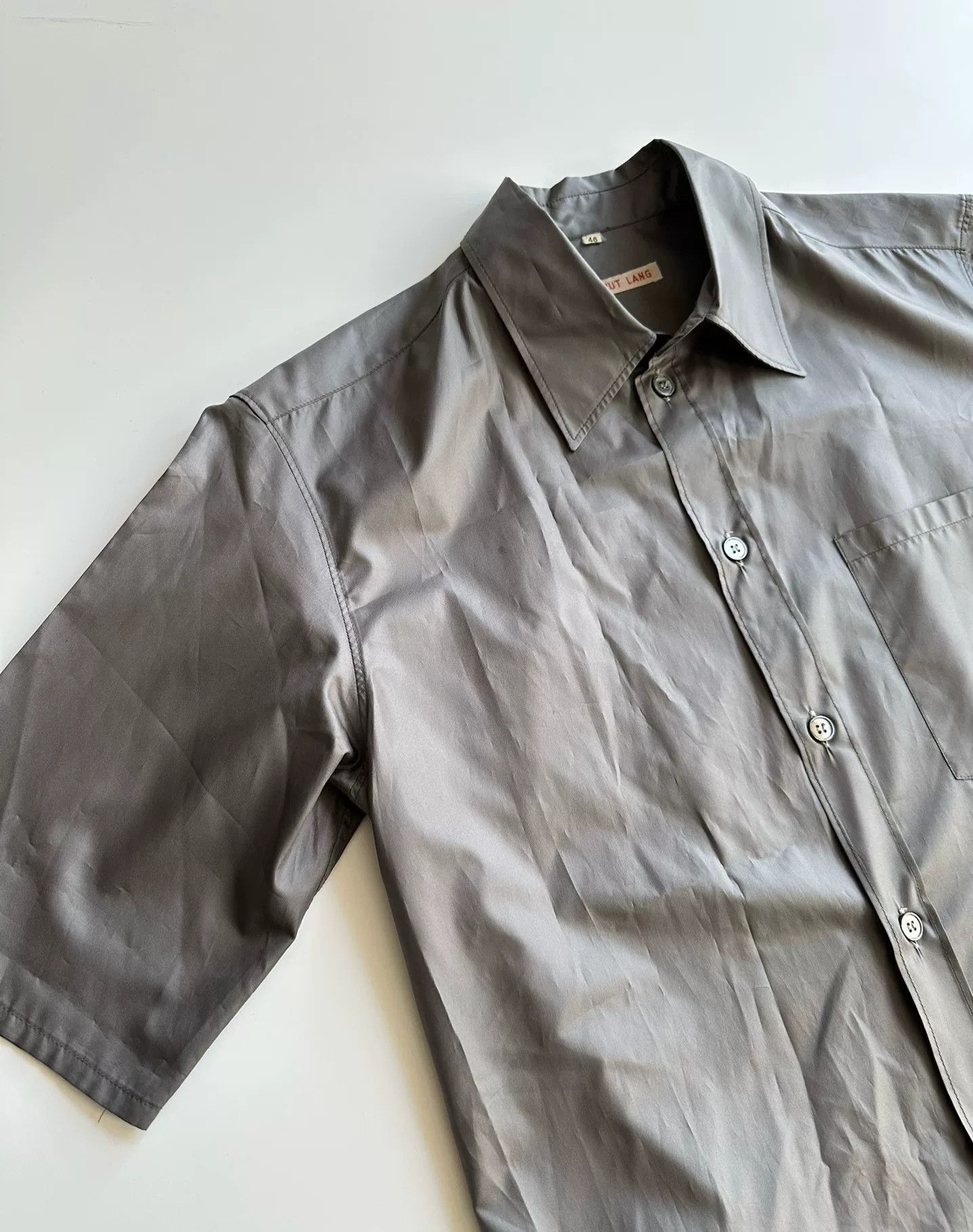 Helmut Lang Helmut Lang Red Label Short Sleeve Shirt Size US S / EU 44-46 / 1 - 2 Thumbnail