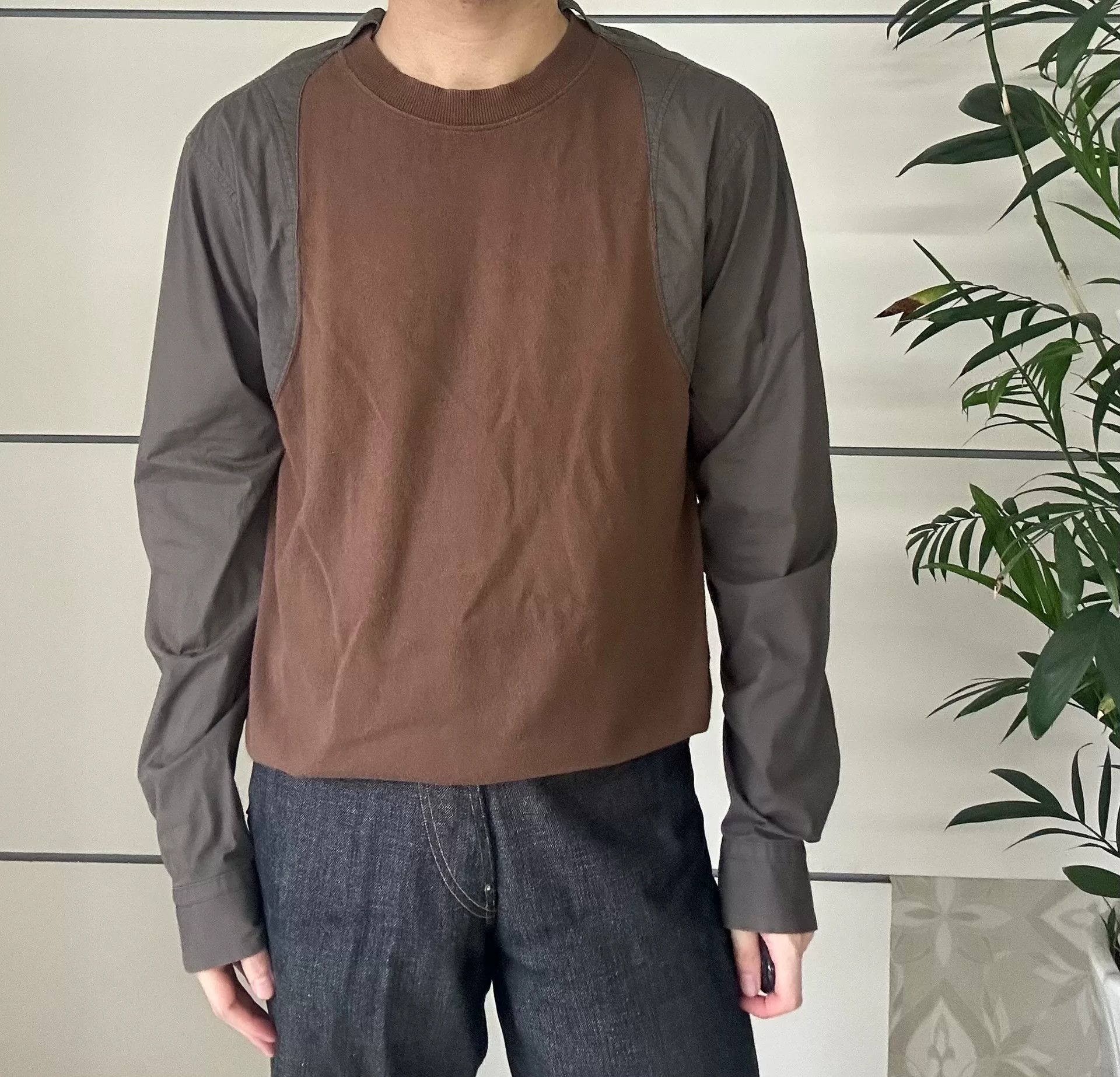 Issey Miyake Issey Miyake Color-Block Sweatshirt Size US M / EU 48-50 / 2 - 8 Thumbnail