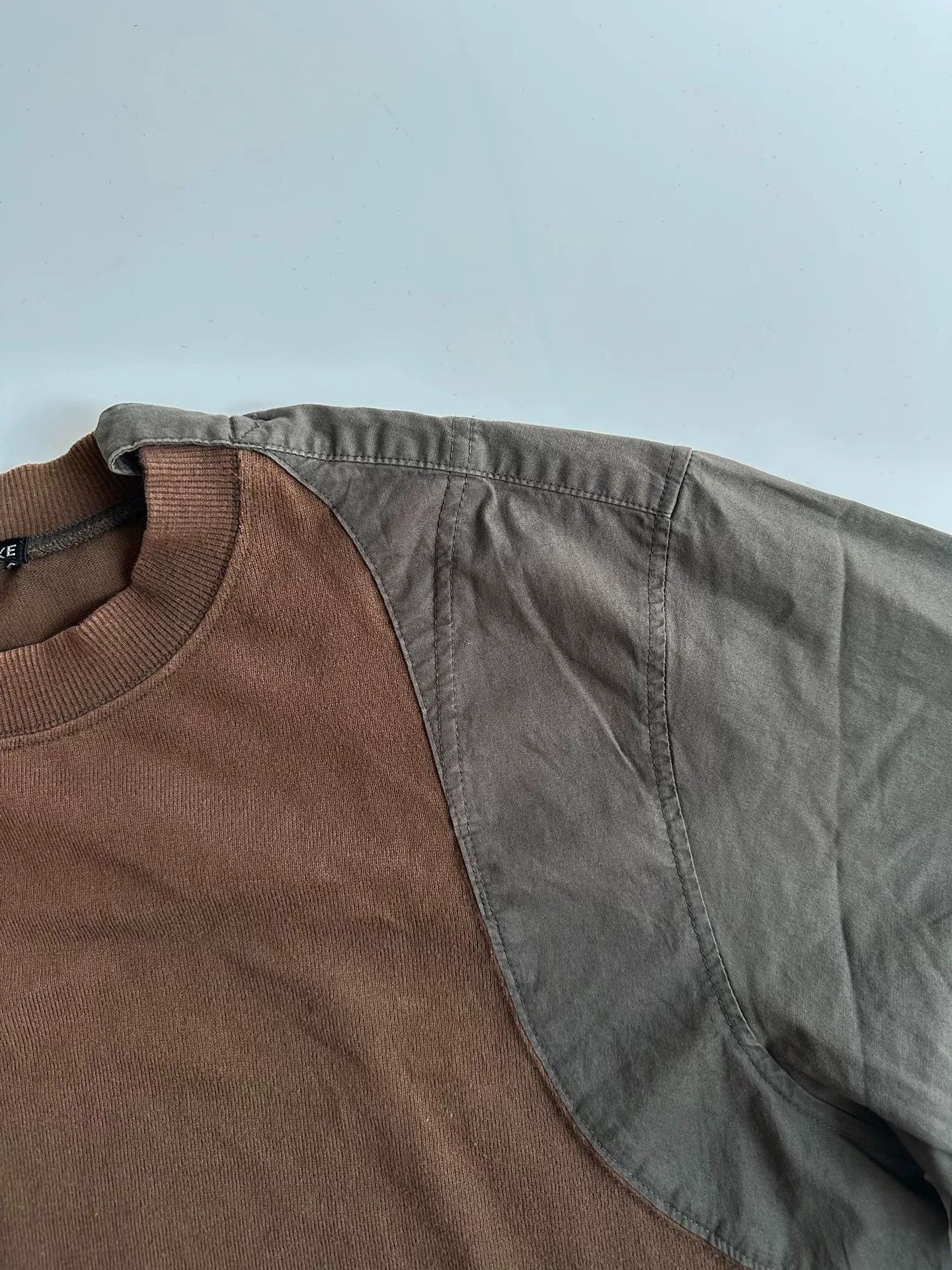 Issey Miyake Issey Miyake Color-Block Sweatshirt Size US M / EU 48-50 / 2 - 4 Thumbnail