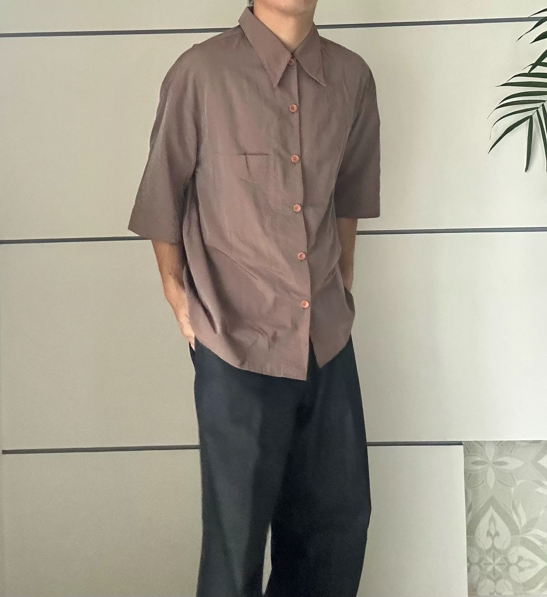 Lemaire LEMAIRE Short Sleeve Shirt for Spring Summer Size US M / EU 48-50 / 2 - 5 Thumbnail