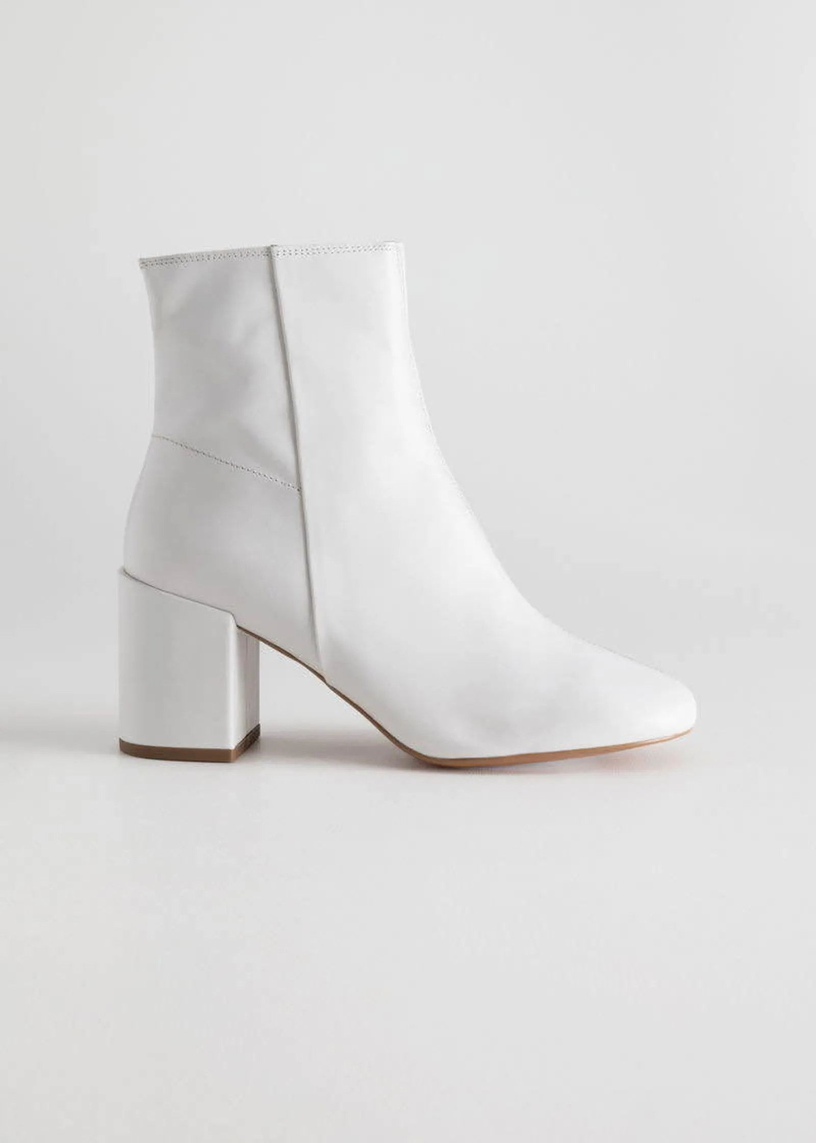 & Other Stories & Other Stories Leather Ankle Boots Boots Size US 10 / IT 40 - 5 Thumbnail