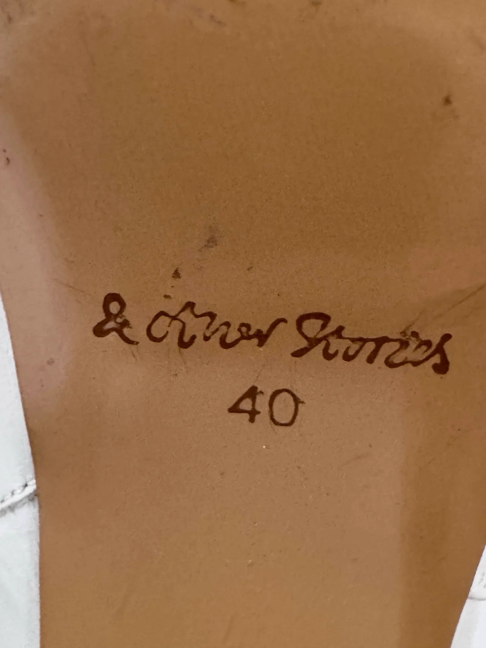 & Other Stories & Other Stories Leather Ankle Boots Boots Size US 10 / IT 40 - 2 Thumbnail