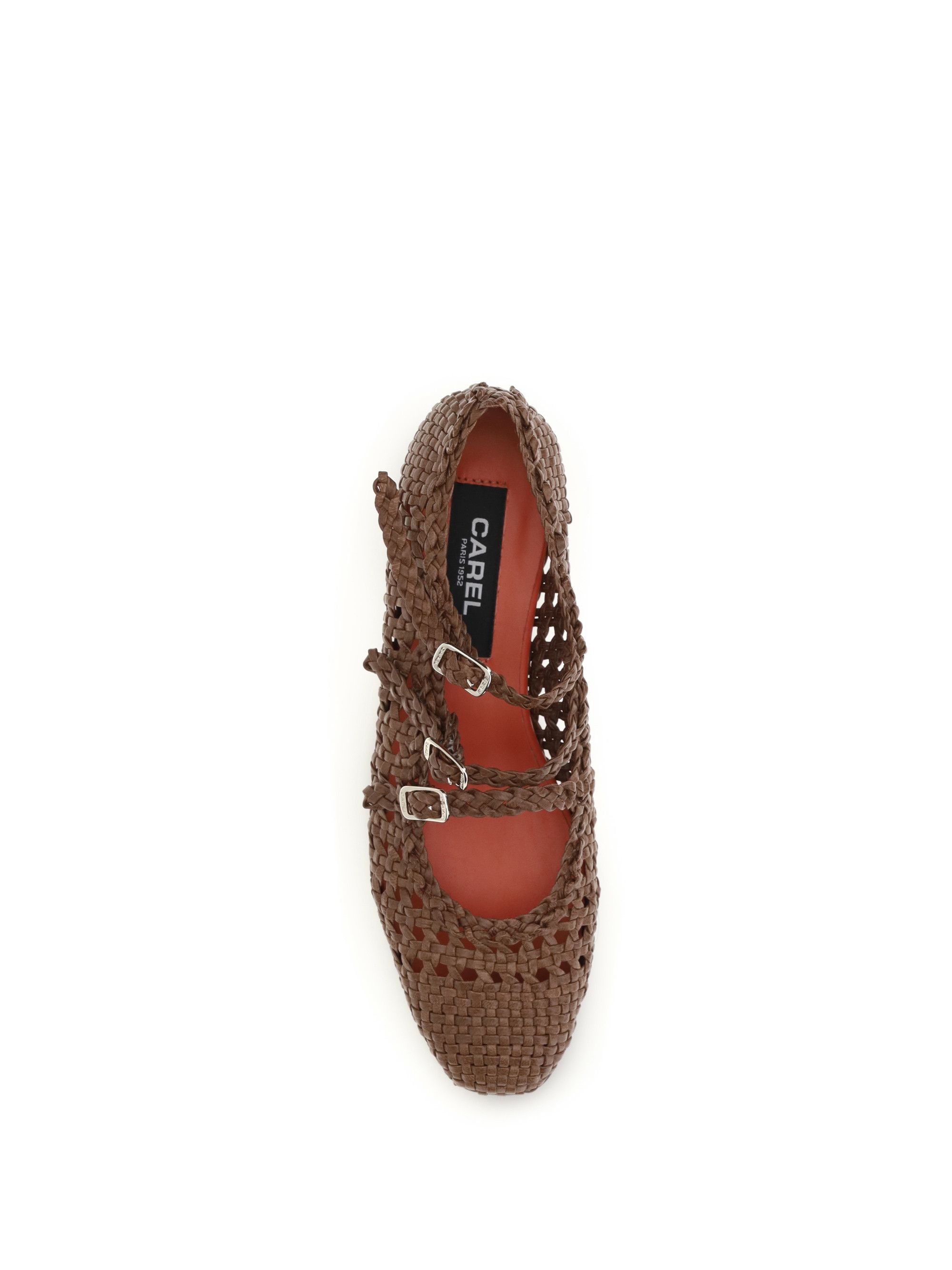 Carel Paris Woven leathe Mary Jane Ballerinas Size US 8 / IT 38 - 4 Thumbnail