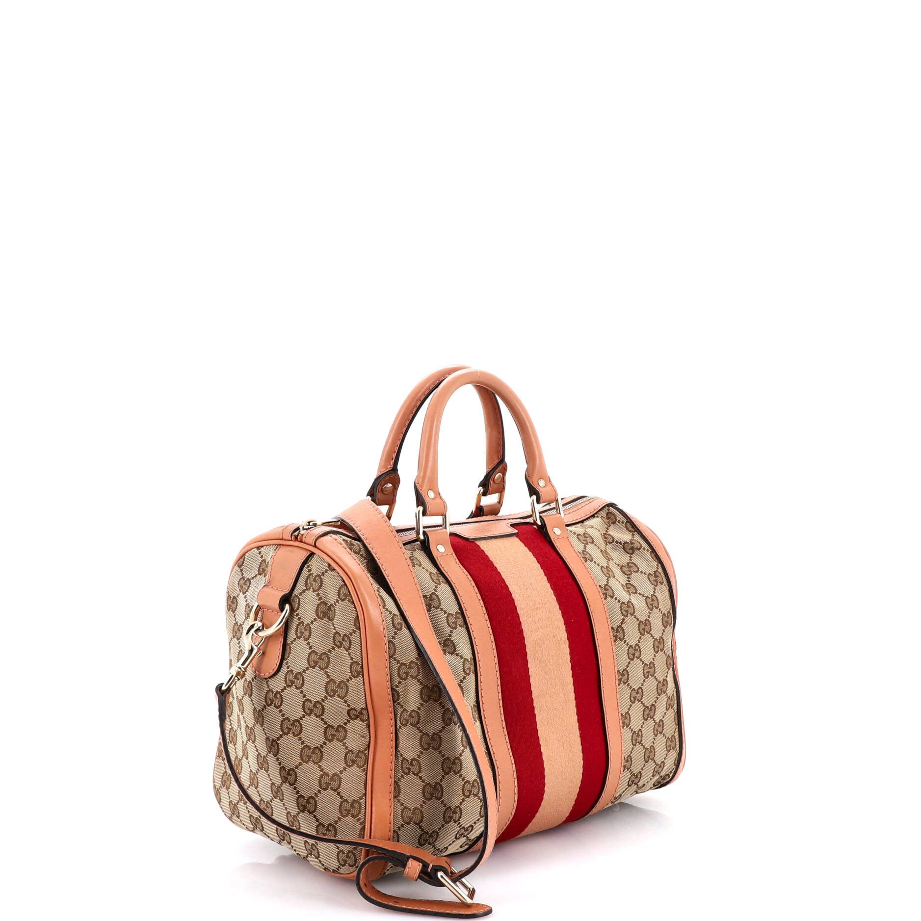 Gucci Vintage Web Boston Bag Size ONE SIZE - 2 Thumbnail