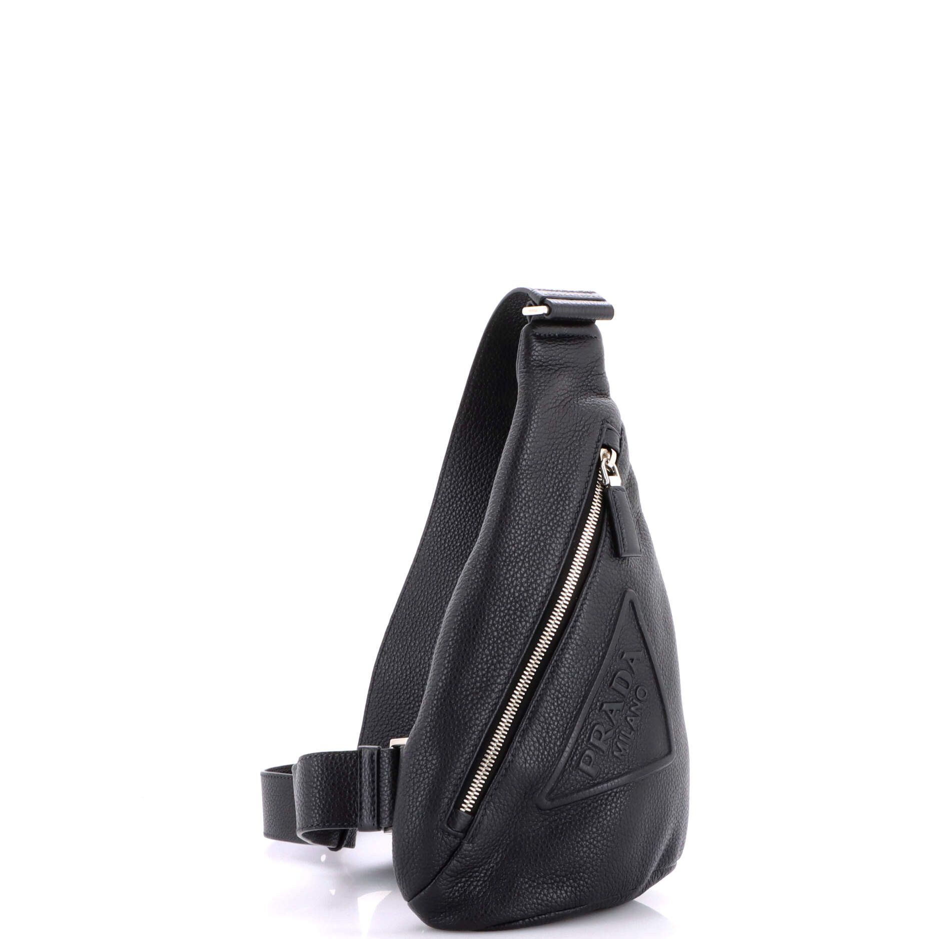 Prada Triangle Logo Sling Bag Size ONE SIZE - 2 Thumbnail