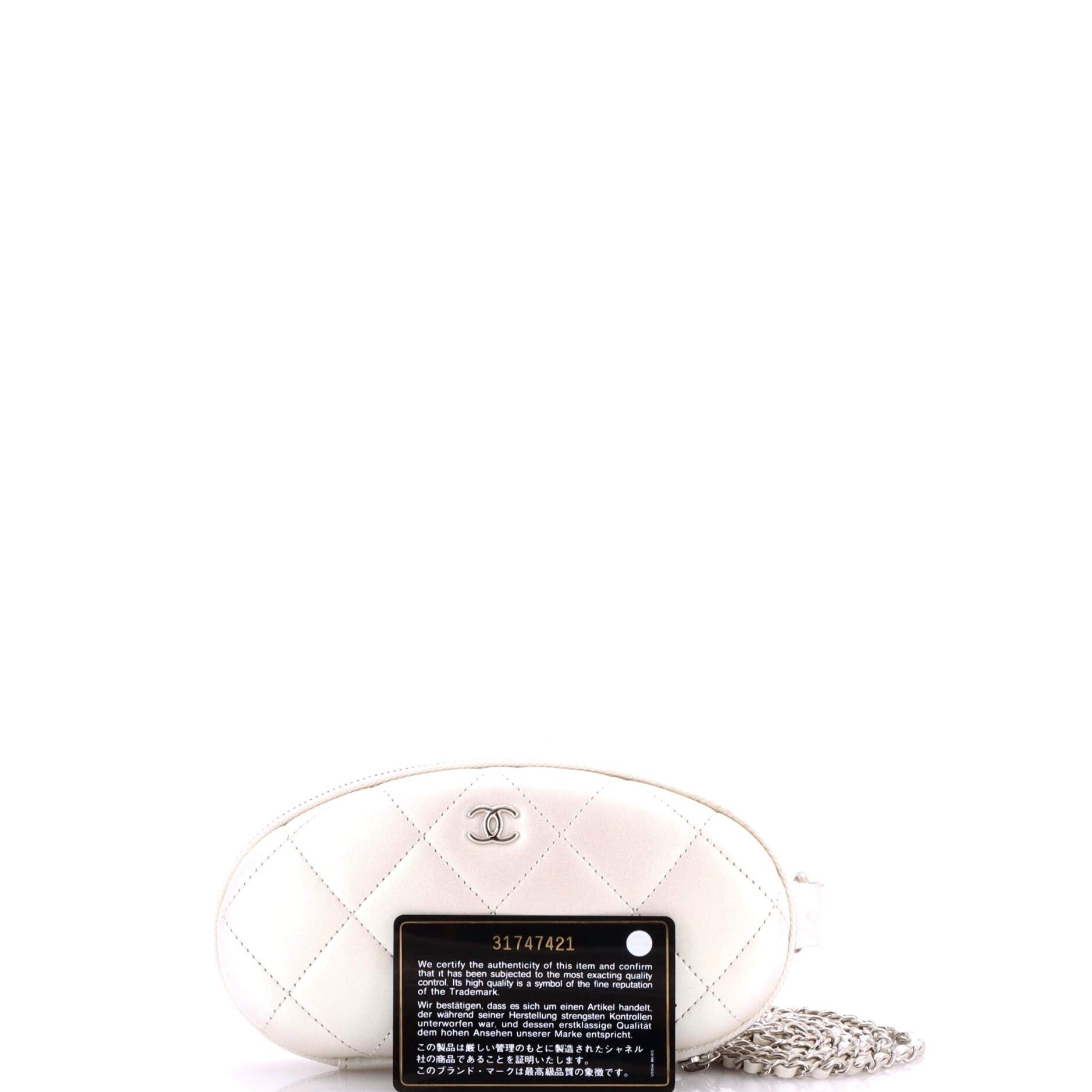 Chanel Zip Around Sunglasses Case with Chain Size ONE SIZE - 2 Thumbnail