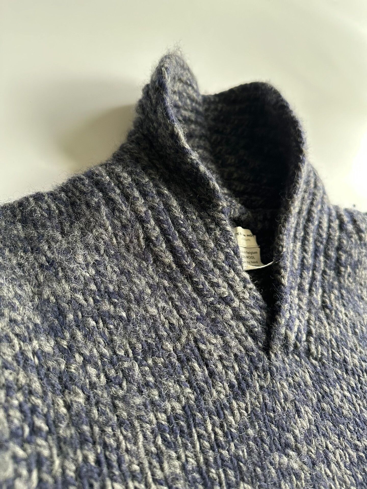 Dries Van Noten Dries Van Noten 3D Collar Wool Sweater Size US M / EU 48-50 / 2 - 3 Thumbnail