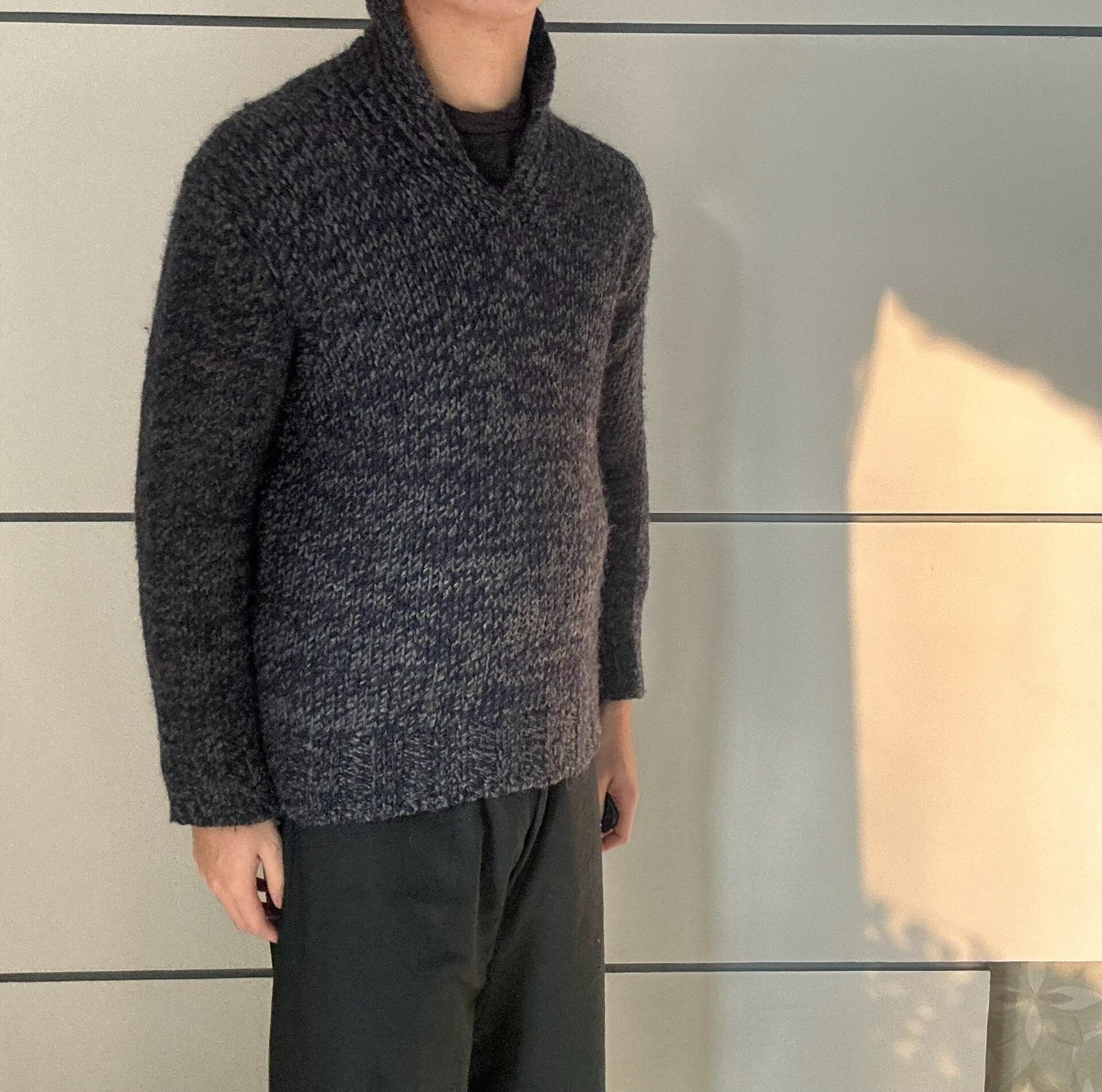 Dries Van Noten Dries Van Noten 3D Collar Wool Sweater Size US M / EU 48-50 / 2 - 6 Thumbnail