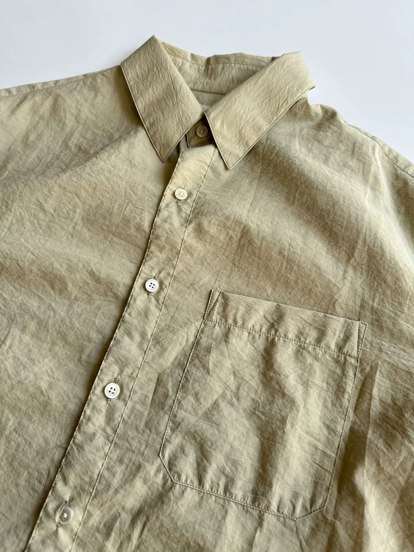 Lemaire LEMAIRE 22SS Short Sleeve Shirt Size US S / EU 44-46 / 1 - 4 Thumbnail