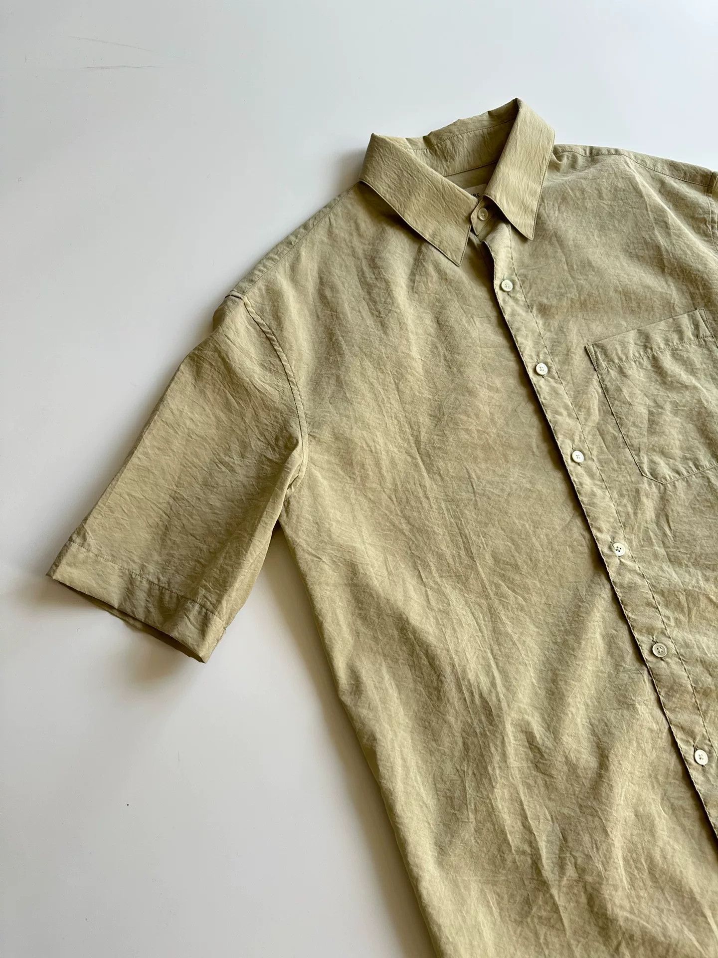 Lemaire LEMAIRE 22SS Short Sleeve Shirt Size US S / EU 44-46 / 1 - 2 Thumbnail